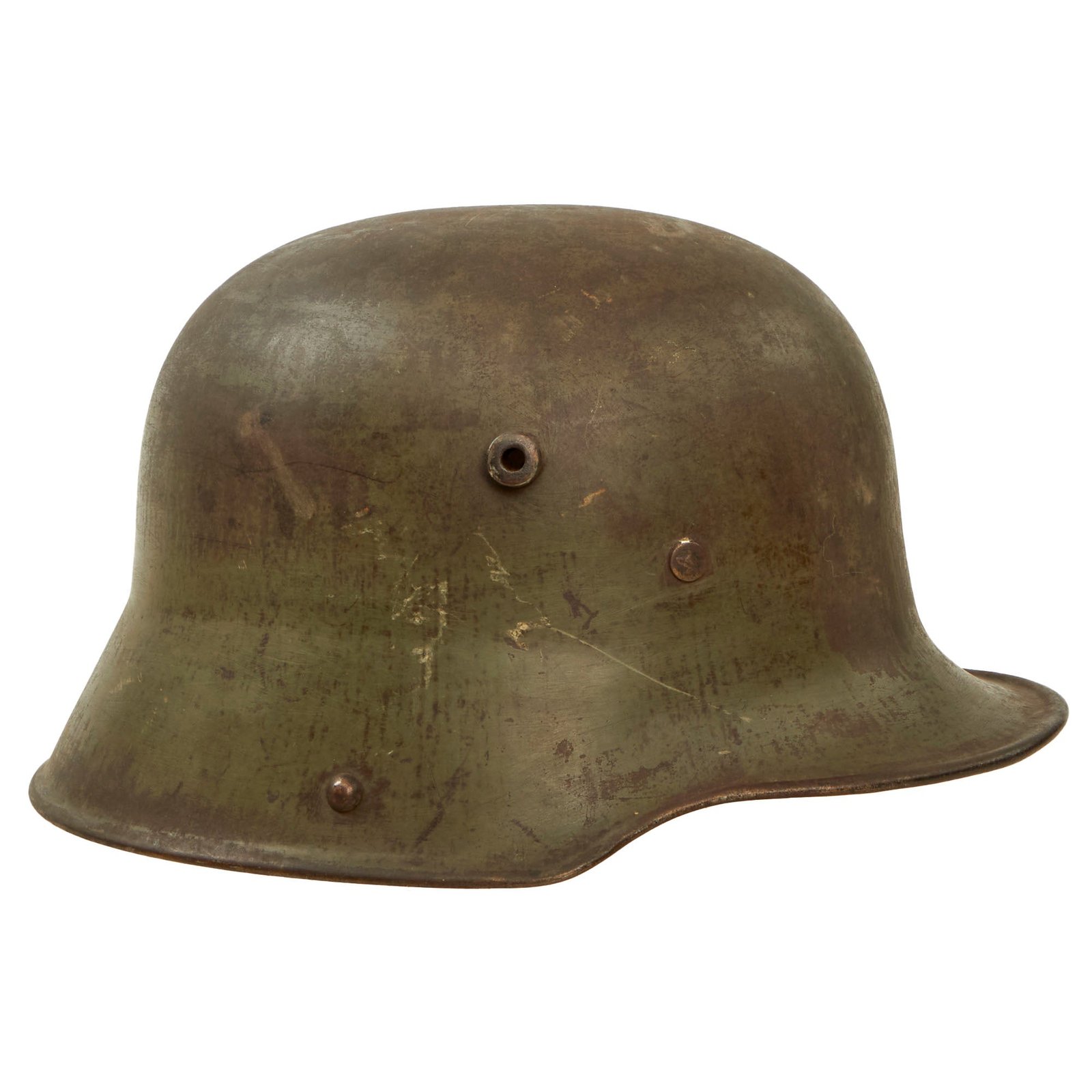 Buy Original Imperial German WWI M16 Stahlhelm Helmet Shell with M1917 Liner Band - Marked Si 66 | Original Firearms Antique For Sale