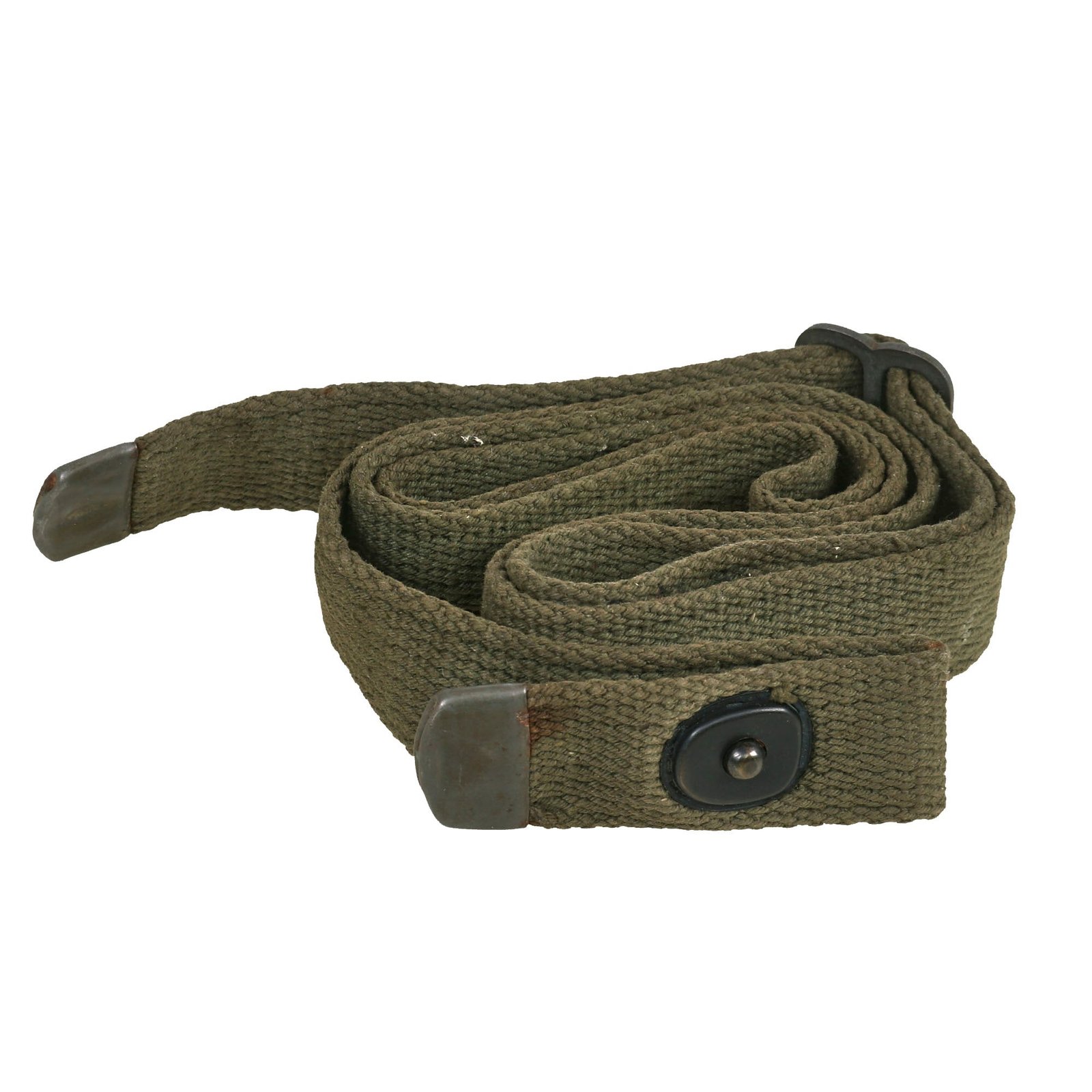 Buy Original U.S. WWII Green M1 Carbine Canvas Web Sling with Keeper | Original Firearms Antique For Sale
