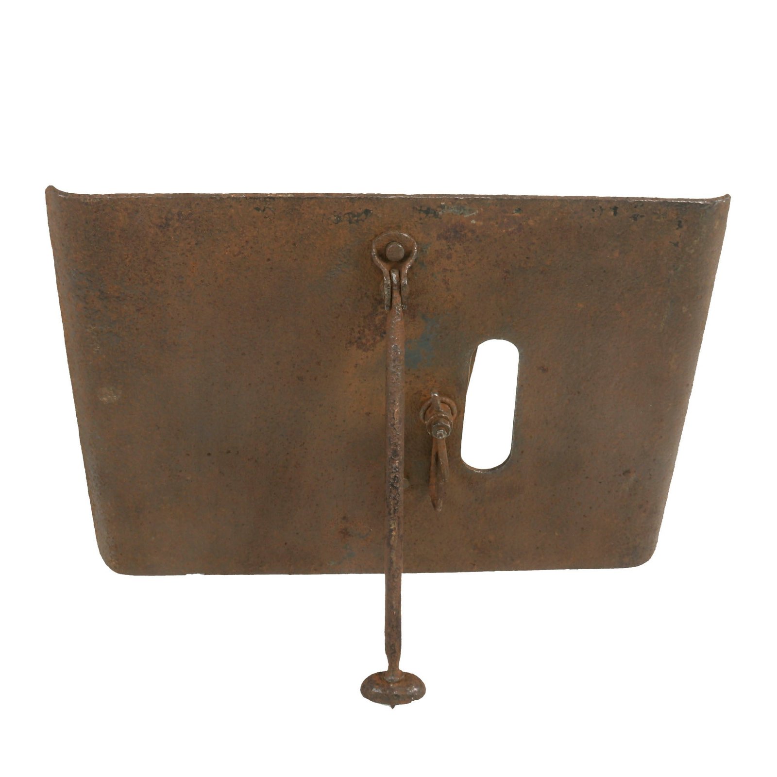 Buy Original German WWI Battlefield Recovered Trench Shield with Intact Stand - Infanterieshield | Original Firearms Antique For Sale