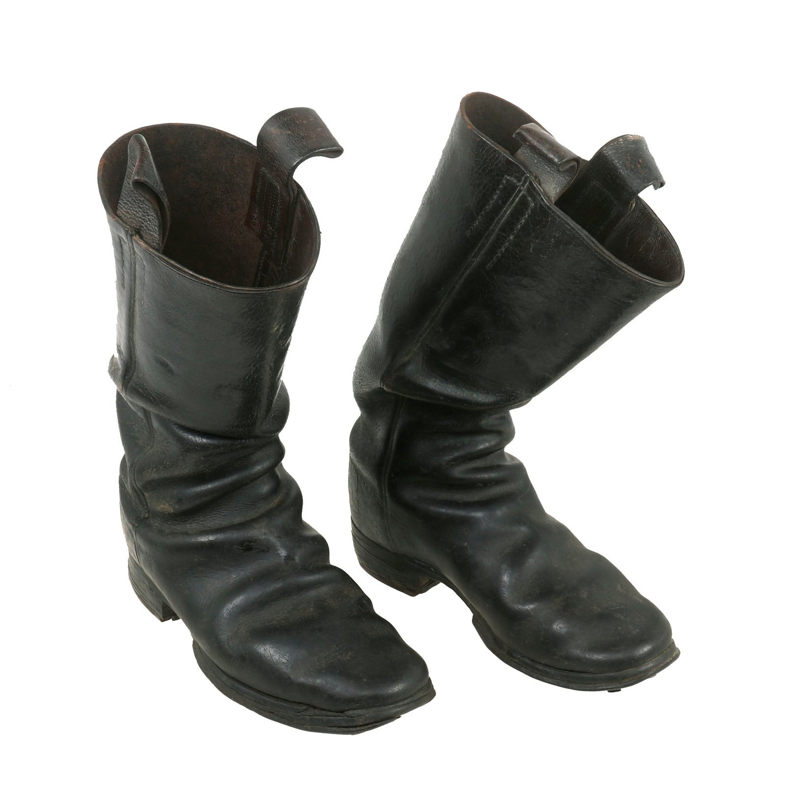 Buy Original Imperial German WWI M1866 Hobnailed Marschstiefel Enlisted Issue Trench Boots with Pull-up Straps | Original Firearms Antique For Sale