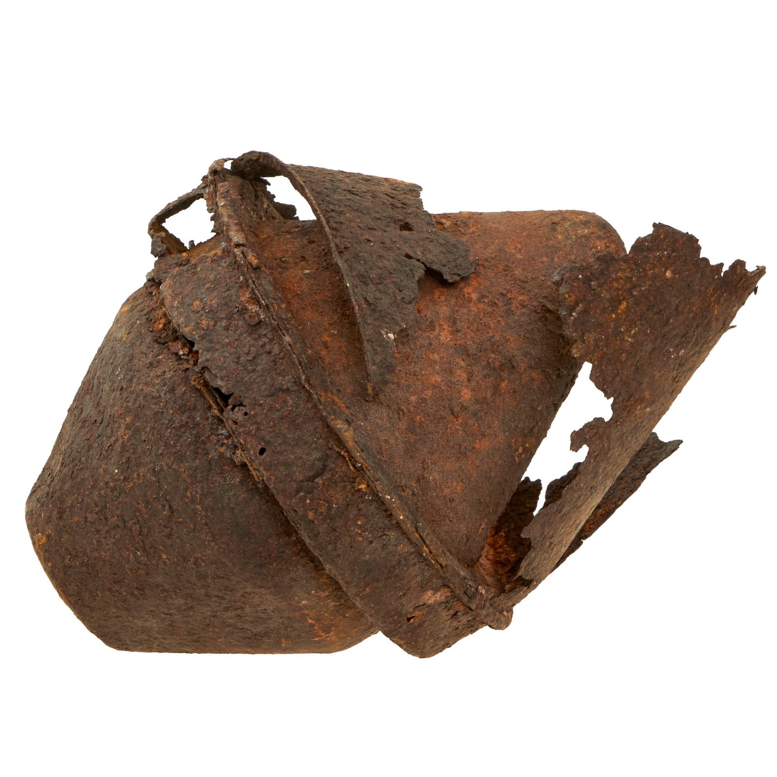 Buy Original German WWII Inert Ground-Dug Panzerfaust Gross Anti-Tank Rocket Rocket Top with Intact Shaped Charge Cavity Cone | Original Firearms Antique For Sale