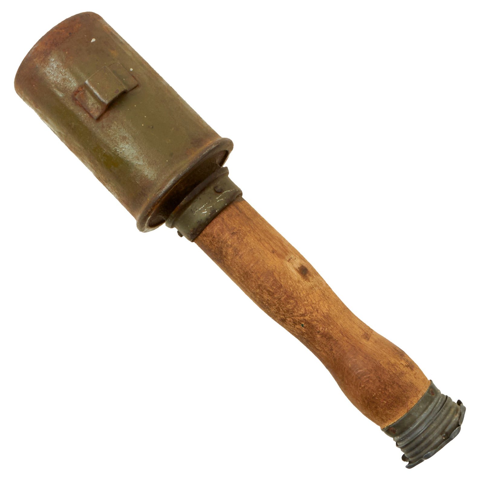 Buy Original Bulgarian WWII Inert Offensive Stick Grenade - Inert | Original Firearms Antique For Sale