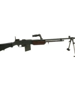 Buy Original U.S. WWII Korean War Era BAR Browning M1918A2 Demilled Receiver Display Machine Gun with Internals - ROT II Barrel Dated 7-54 | Original Firearms Antique For Sale