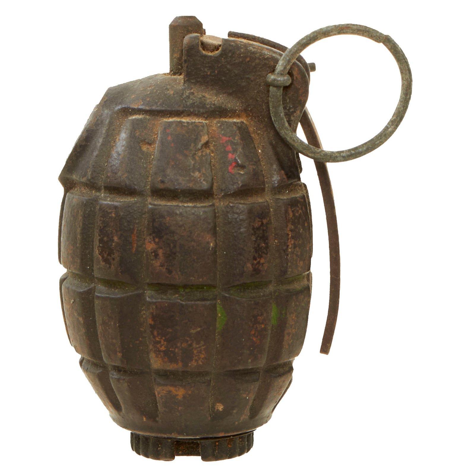 Buy Original British (New Zealand) WWII Inert Mills Bomb No. 36M MKI Grenade by Anderson Engineering - dated 1943 | Original Firearms Antique For Sale
