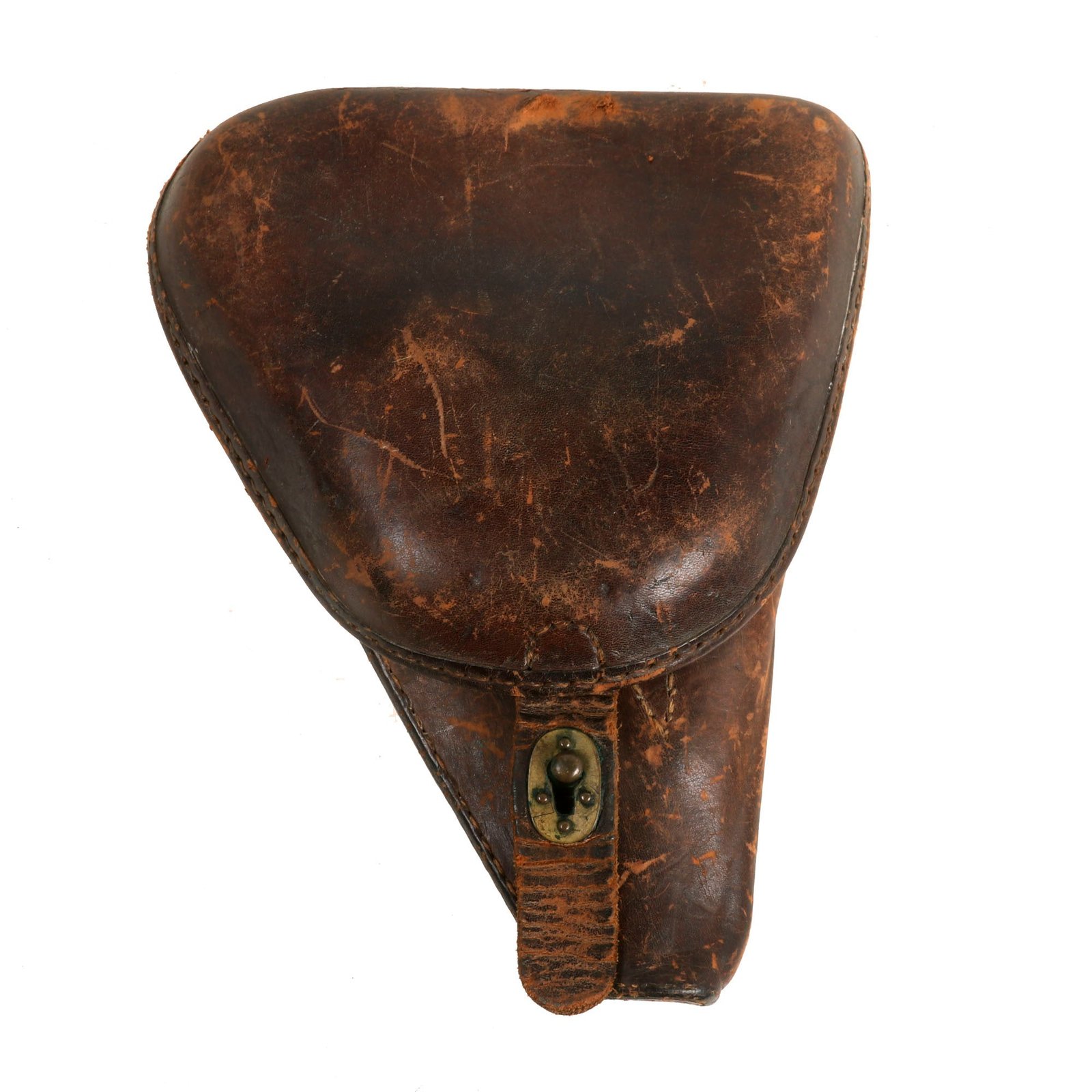 Buy Original Japanese WWII Type 14 Nambu Pistol Leather Holster With Spare Firing Pin | Original Firearms Antique For Sale