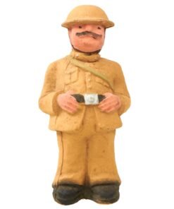 Buy Original British WWII Home Front Pressed Paper Cardboard Home Guard Figure - 12 Inches | Original Firearms Antique For Sale