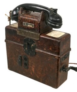 Buy Original German WWII Wehrmacht Model FF33 Field Telephone Dated by Vereinigte- Bayerische 1939 | Original Firearms Antique For Sale