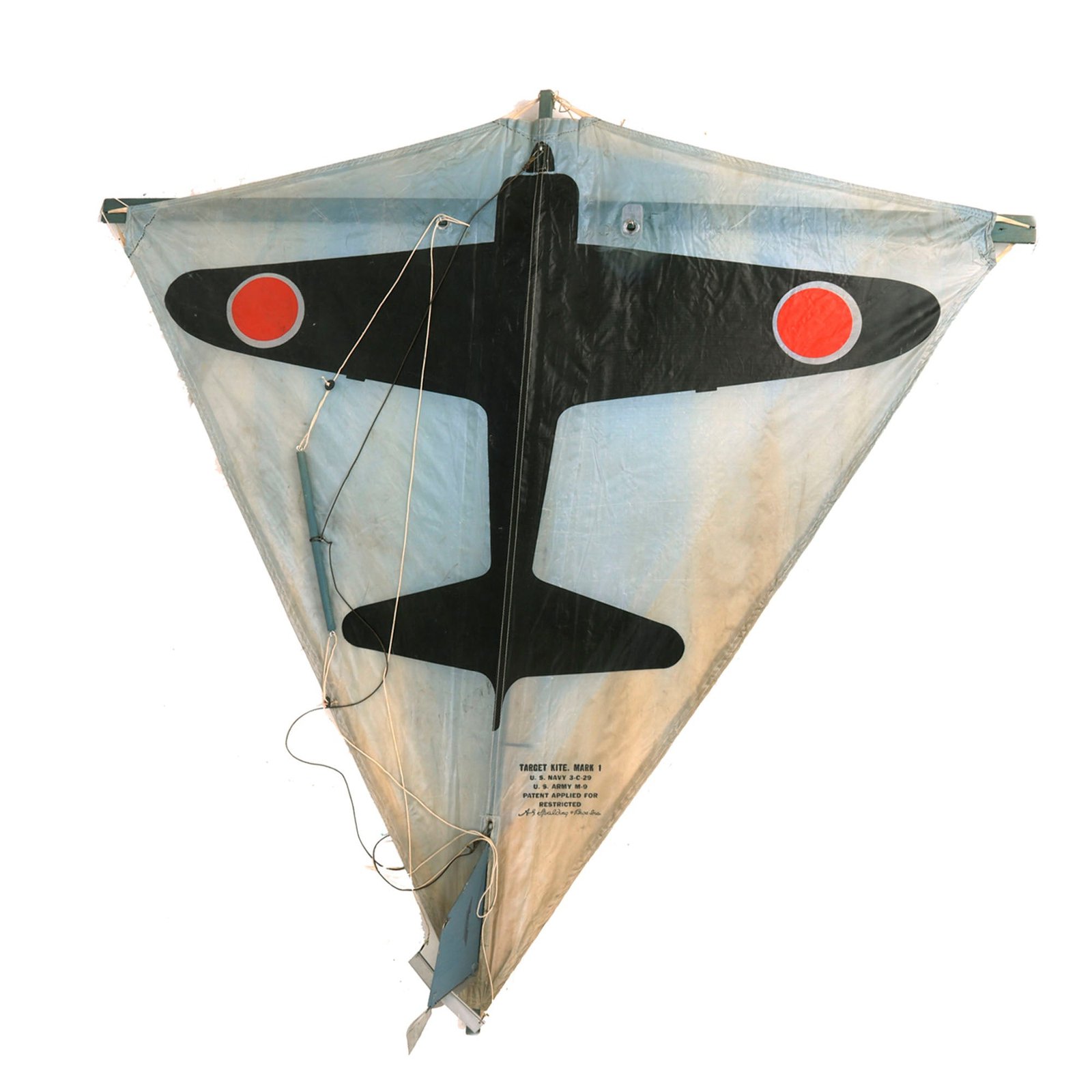 Buy Original WWII U.S. Navy Japanese Zero Target Kite Mark 1 by the Spalding Brothers - With Frame | Original Firearms Antique For Sale