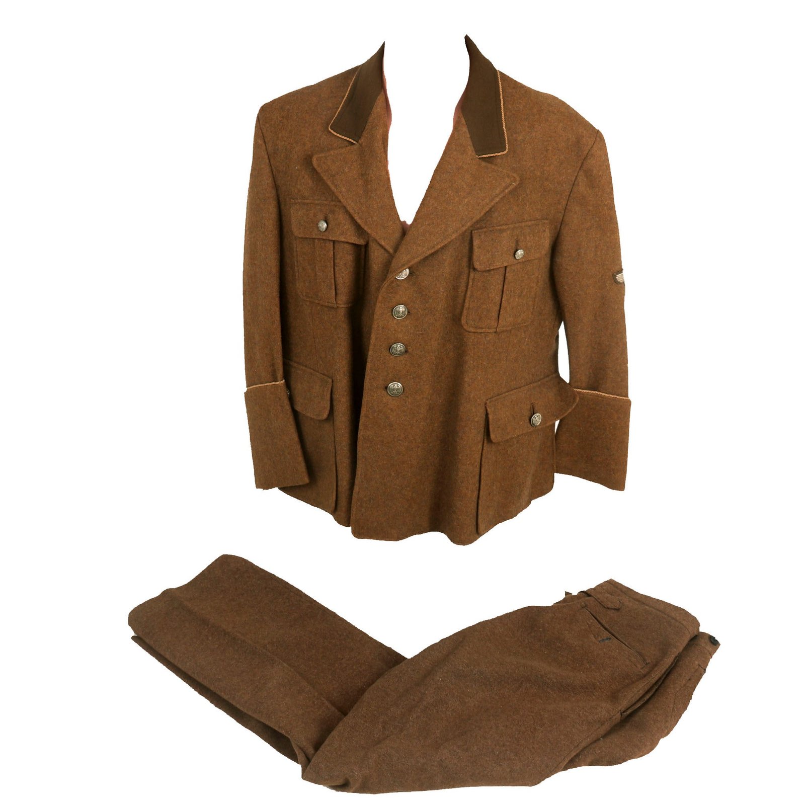 Buy Original Rare German WWII RMfdbO Ministry for Occupied Eastern Territories Uniform Tunic with Trousers | Original Firearms Antique For Sale