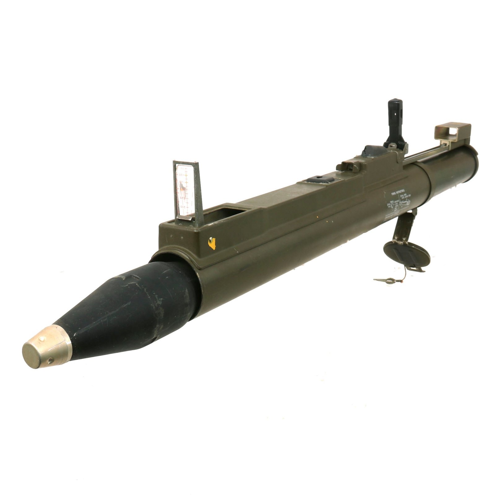 Buy Original U.S. M72A2 Light Anti-Armor Weapon “LAW” Tube With Inert 66mm Rocket - INERT | Original Firearms Antique For Sale
