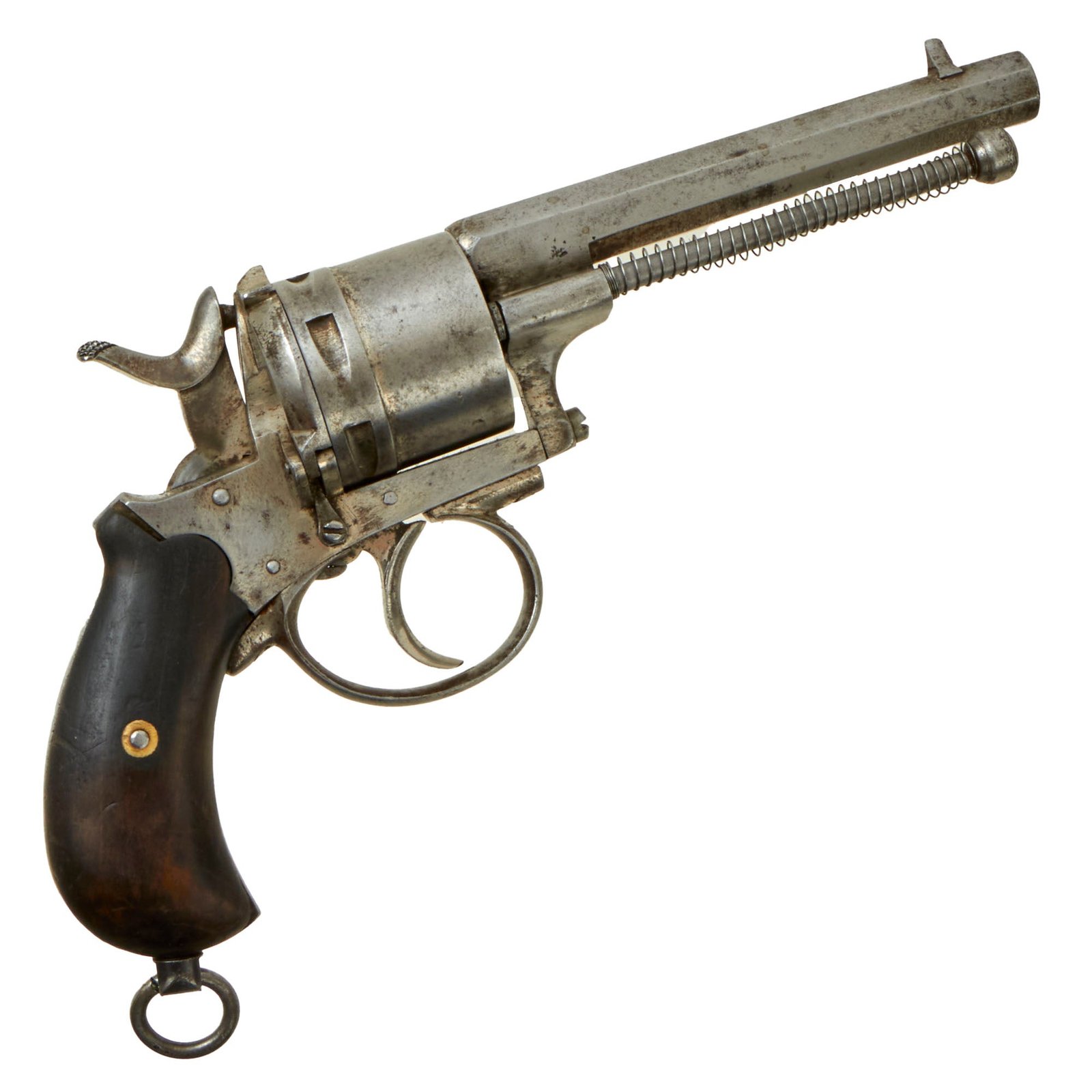 Buy Original U.S. Made European Style .38 Centerfire Double Action Revolver - circa 1875 | Original Firearms Antique For Sale