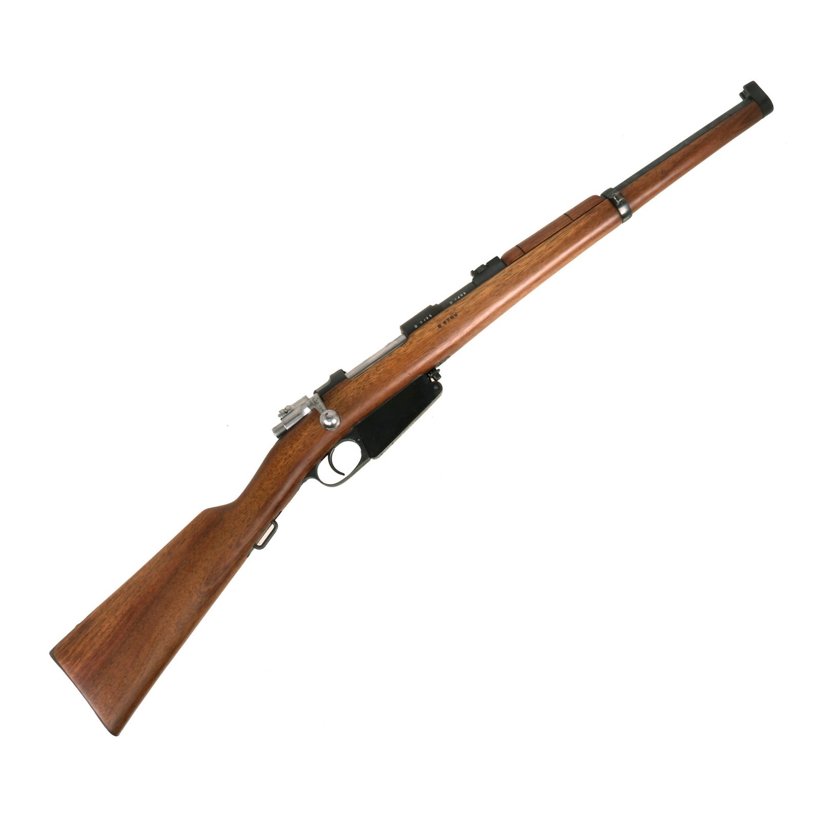 Buy Original Excellent German Made M1891 Argentine Mauser Carbine by Ludwig Loewe with Matching Serial B 0205 & Intact Crest - made in 1893 | Original Firearms Antique For Sale