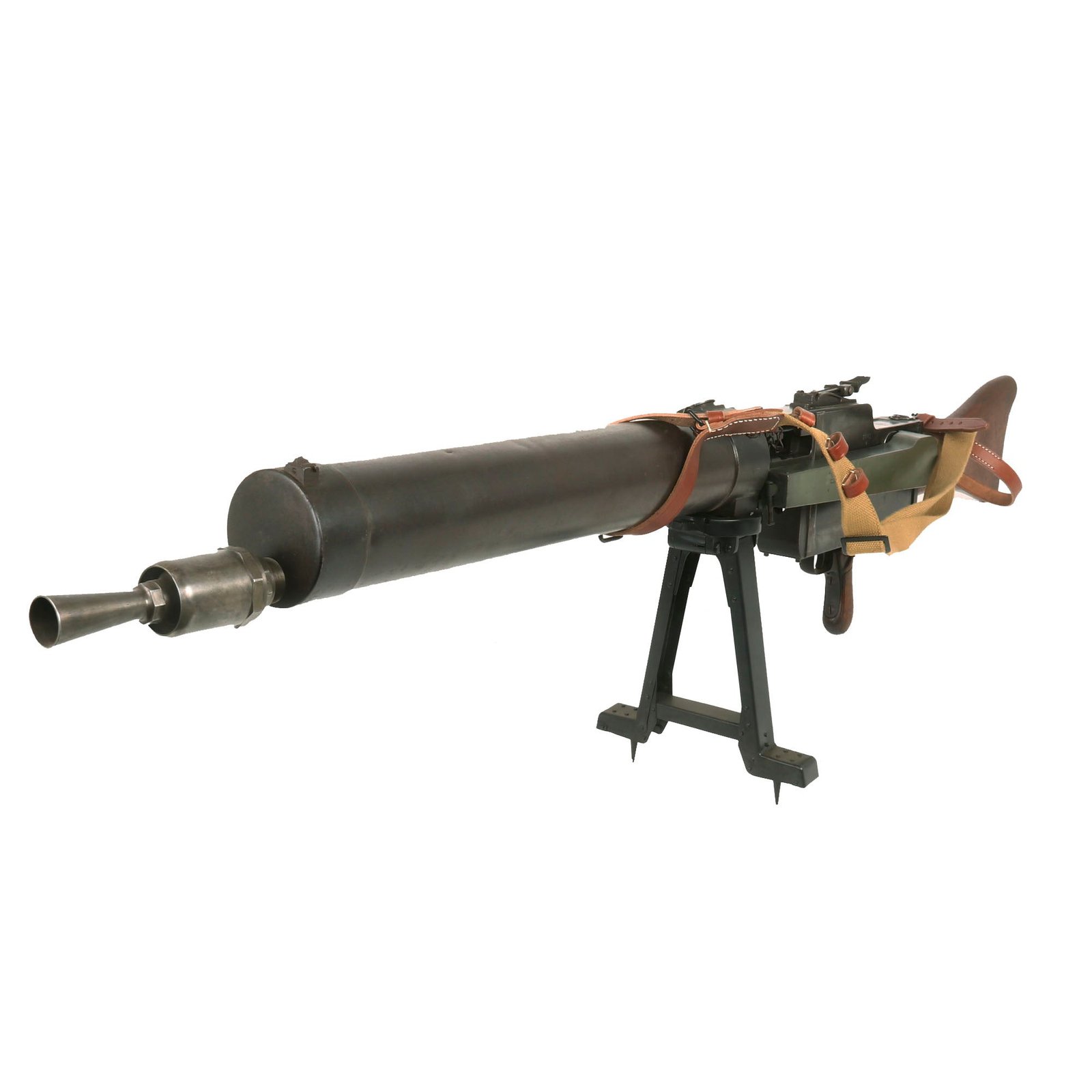 Buy Original German WWI Maxim MG 08/15 Display Machine Gun Serial 3741 b by Erfurt Arsenal with Replica Sling - dated 1918 | Original Firearms Antique For Sale