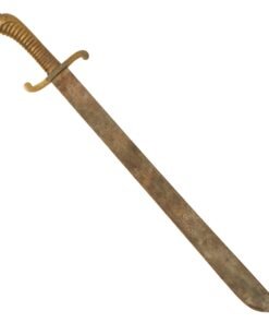 Buy Original 19th Century Unit Marked Saxon M.1840 Faschinenmesser All-Steel Pioneer Artillery Short Sword by P. D. Lüneschloss - 102nd (3rd Royal Saxon) Infantry "King Ludwig III of Bavaria" | Original Firearms Antique For Sale