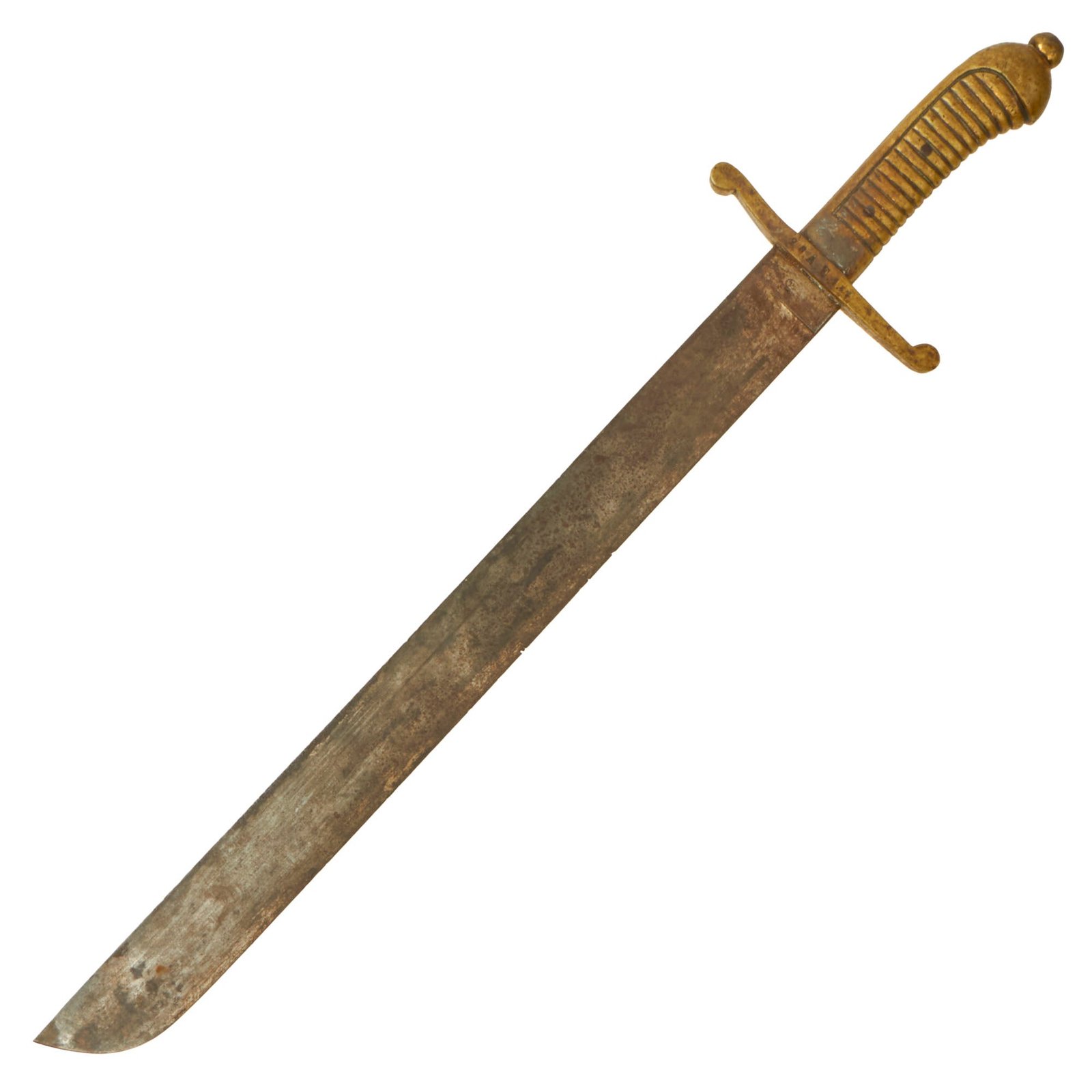 Buy Original 19th Century Unit Marked Saxon M.1840 Faschinenmesser Pioneer Artillery Short Sword | Original Firearms Antique For Sale