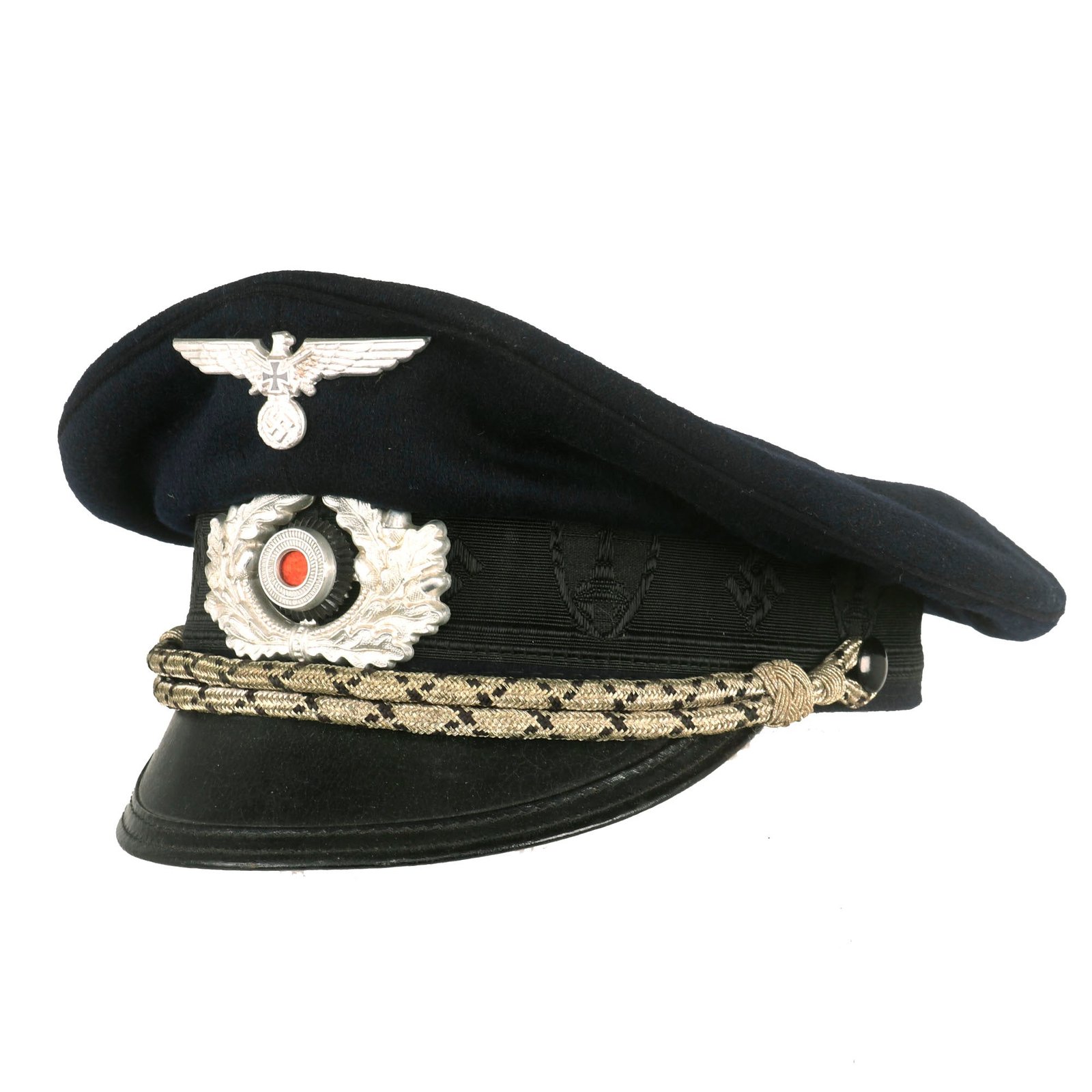 Buy Original German Pre WWII DRKB Kyffhäuser Veterans Association Officers Visor Cap with Soldatenbund Eagle - size 53 | Original Firearms Antique For Sale