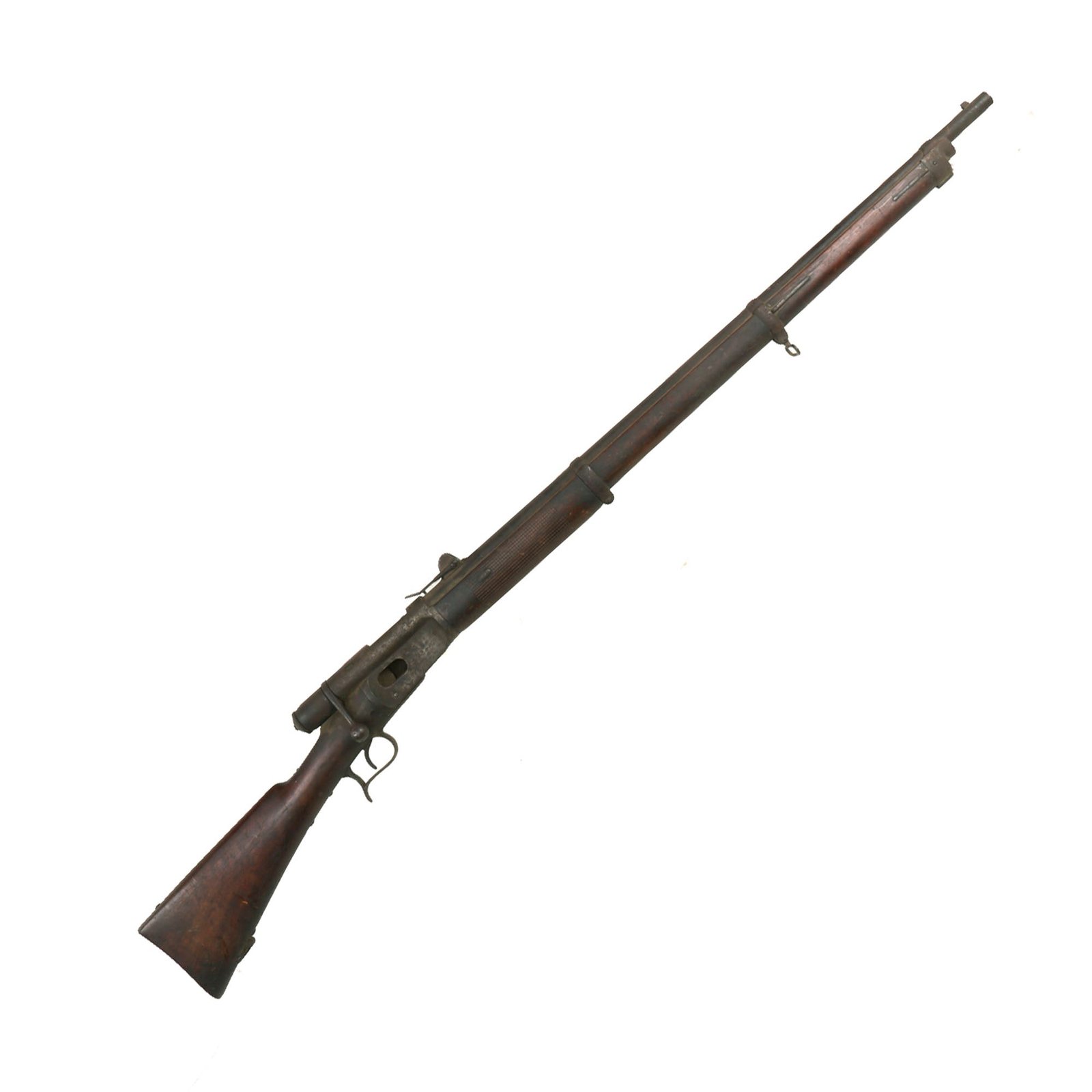 Buy Original Swiss Vetterli Repetiergewehr M1871 Infantry Magazine Rifle by W.v. Steiger Serial No 28294 - 10.35 x 47mm | Original Firearms Antique For Sale