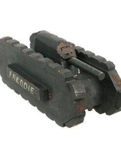 Buy Original British WWI Era POW Made Children’s Wooden Tank Model Toy With Officers Tank Corps Badge | Original Firearms Antique For Sale