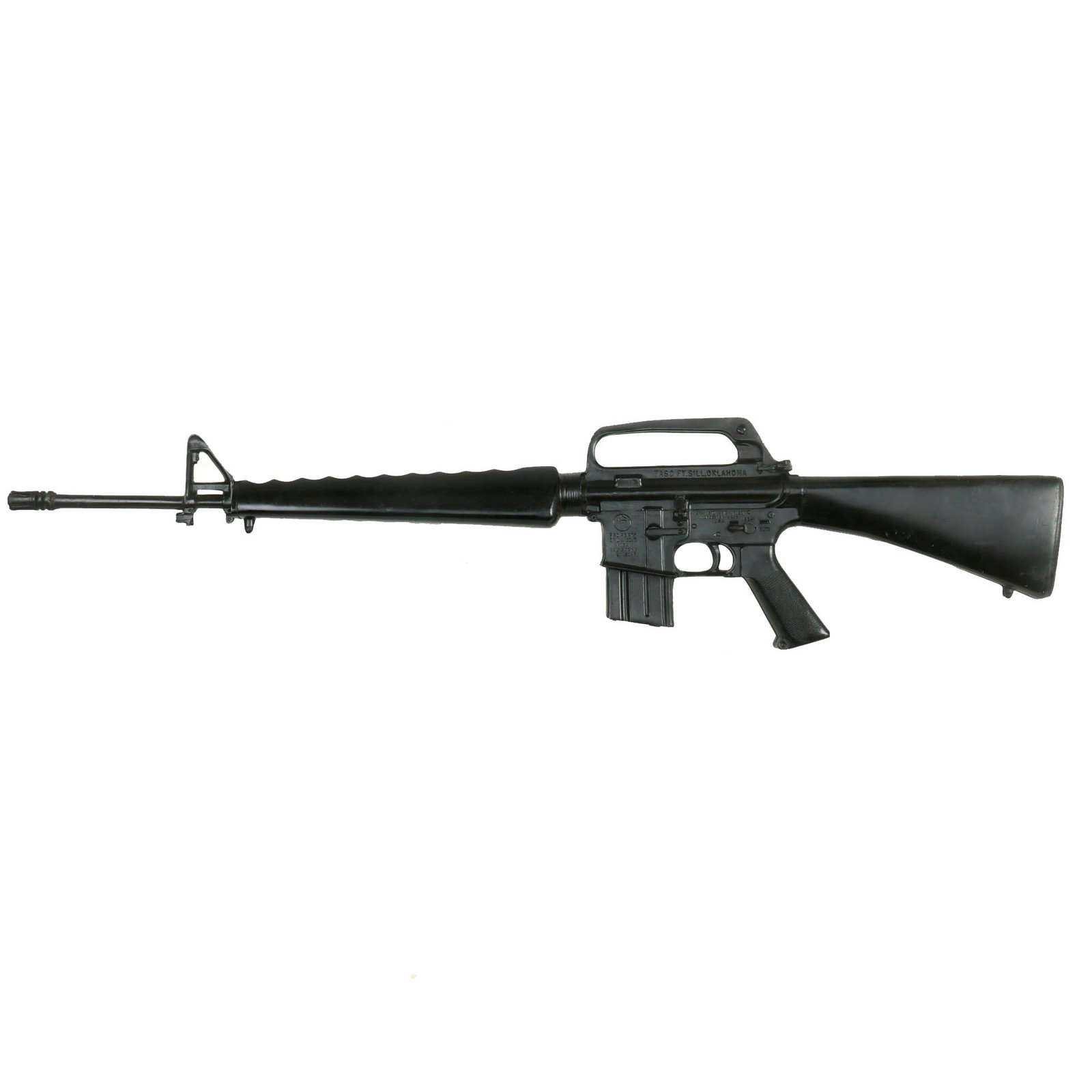 Buy Original U.S. Vietnam War Colt M16A1 Rubber Duck Training Rifle marked TASC FT. SILL | Original Firearms Antique For Sale