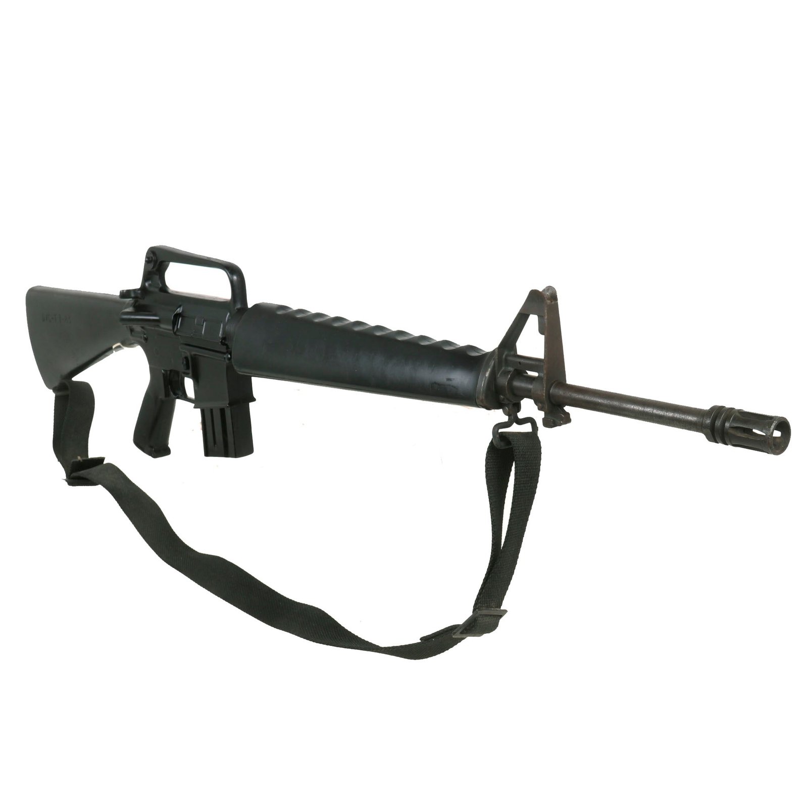 Buy Original U.S. Colt M16A1 AR-15 Rubber Duck Molded Training Rifle marked TASO - FG with Sling | Original Firearms Antique For Sale