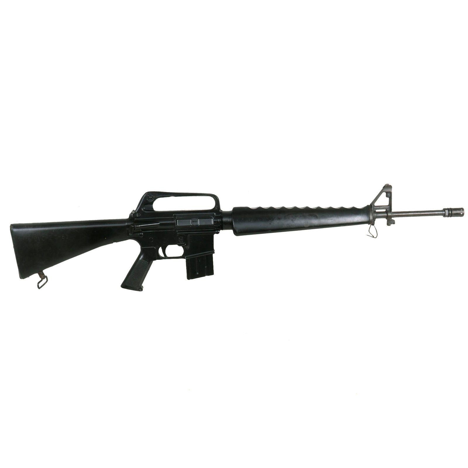 Buy Original U.S. Colt M16A1 AR-15 Rubber Duck Molded Training Rifle marked TASO - FG | Original Firearms Antique For Sale