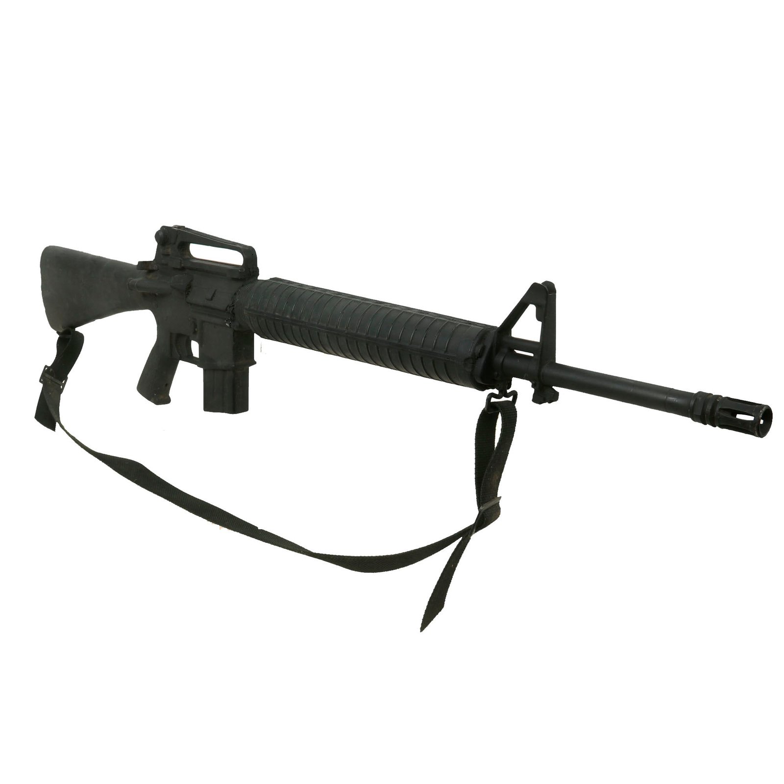 Buy Original U.S. Colt M16A1 - M16A2 Rubber Duck Molded Training Rifle Marked Training Support Center Devices Ft. Benning Georgia | Original Firearms Antique For Sale