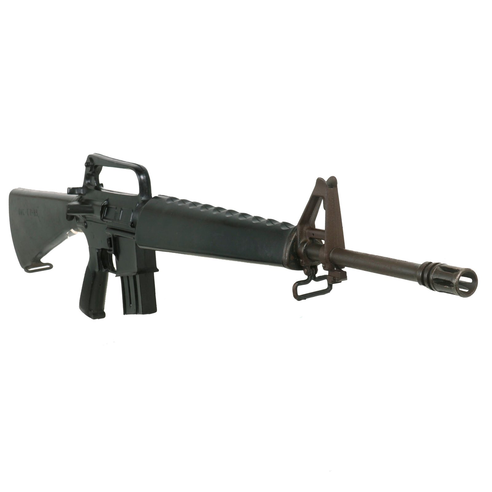 Buy Original U.S. Colt M16A1 AR-15 Rubber Duck Molded Training Rifle marked TASO - FG | Original Firearms Antique For Sale