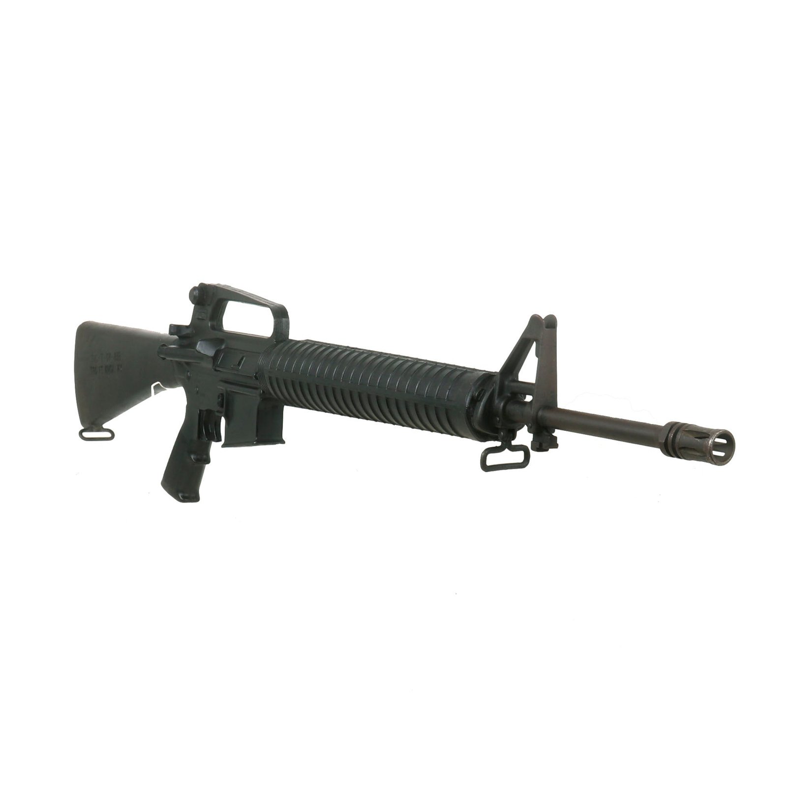 Buy Original U.S. Colt M16A2 (AR-15) Rubber Duck Molded Training Rifle marked TSC FT KNOX with Original Barrel | Original Firearms Antique For Sale