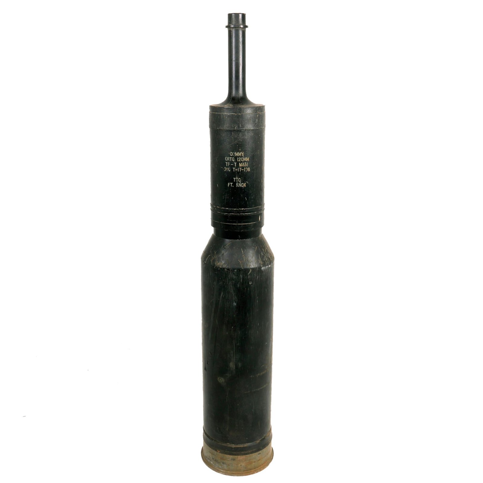 Buy Original U.S. M1 Abrams Dummy 120mm TP-T M831 Cartridge - From Training Support Center Fort Knox | Original Firearms Antique For Sale