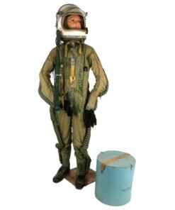 Buy Original Cold War Soviet MIG Jet Fighter Cased GSH-6A High Altitude Flying Helmet with VKK-6M Pressure Suit | Original Firearms Antique For Sale