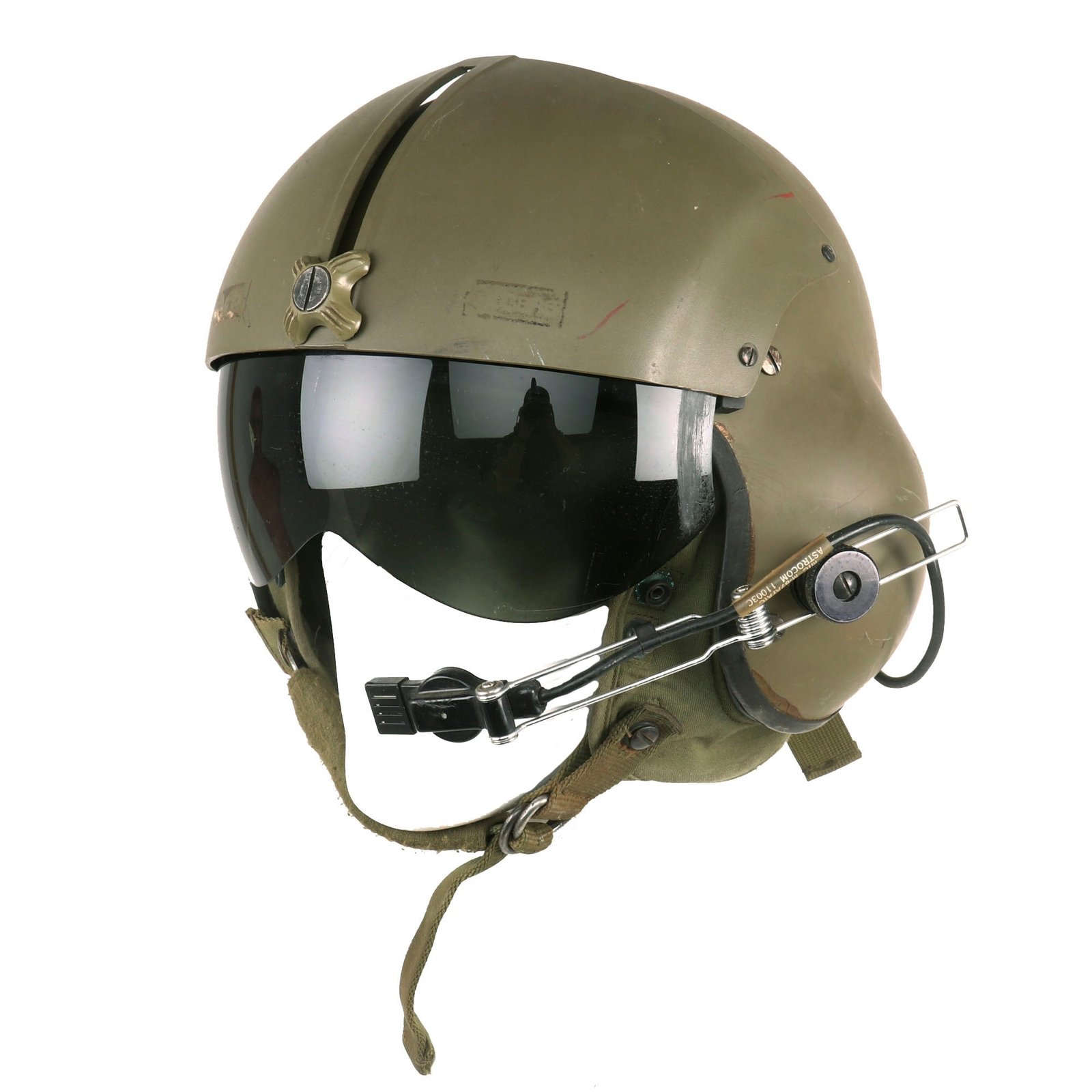 Buy Original U.S. Cold War 1984 Dated Helicopter Pilot SPH-4 Helmet by Bell Helmets Inc - Size Regular | Original Firearms Antique For Sale