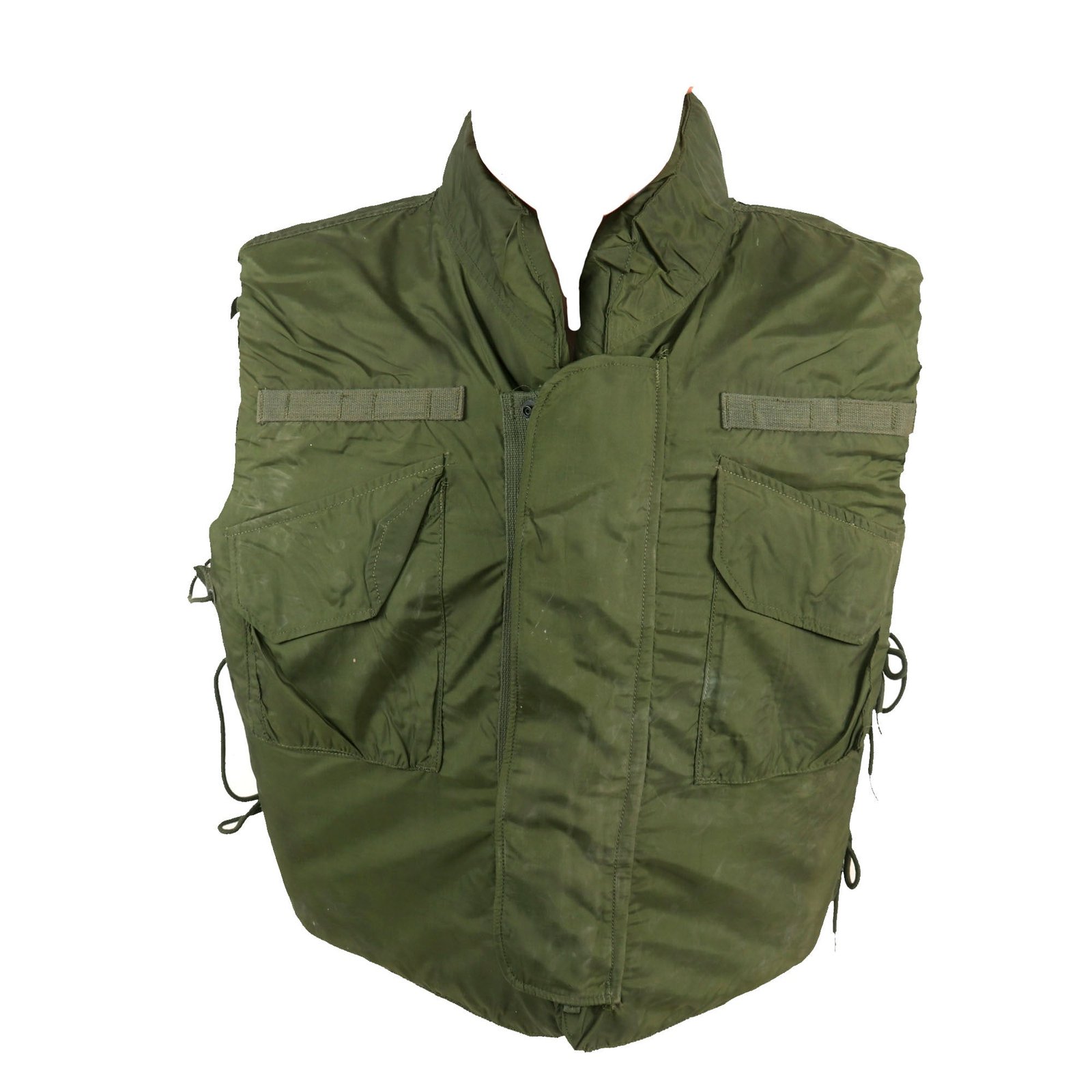 Buy Original U.S. Vietnam War Era Service Worn M69 Flak Vest Body Armor in Size Medium by Rachman Mfg. Co. - Dated 1968 | Original Firearms Antique For Sale