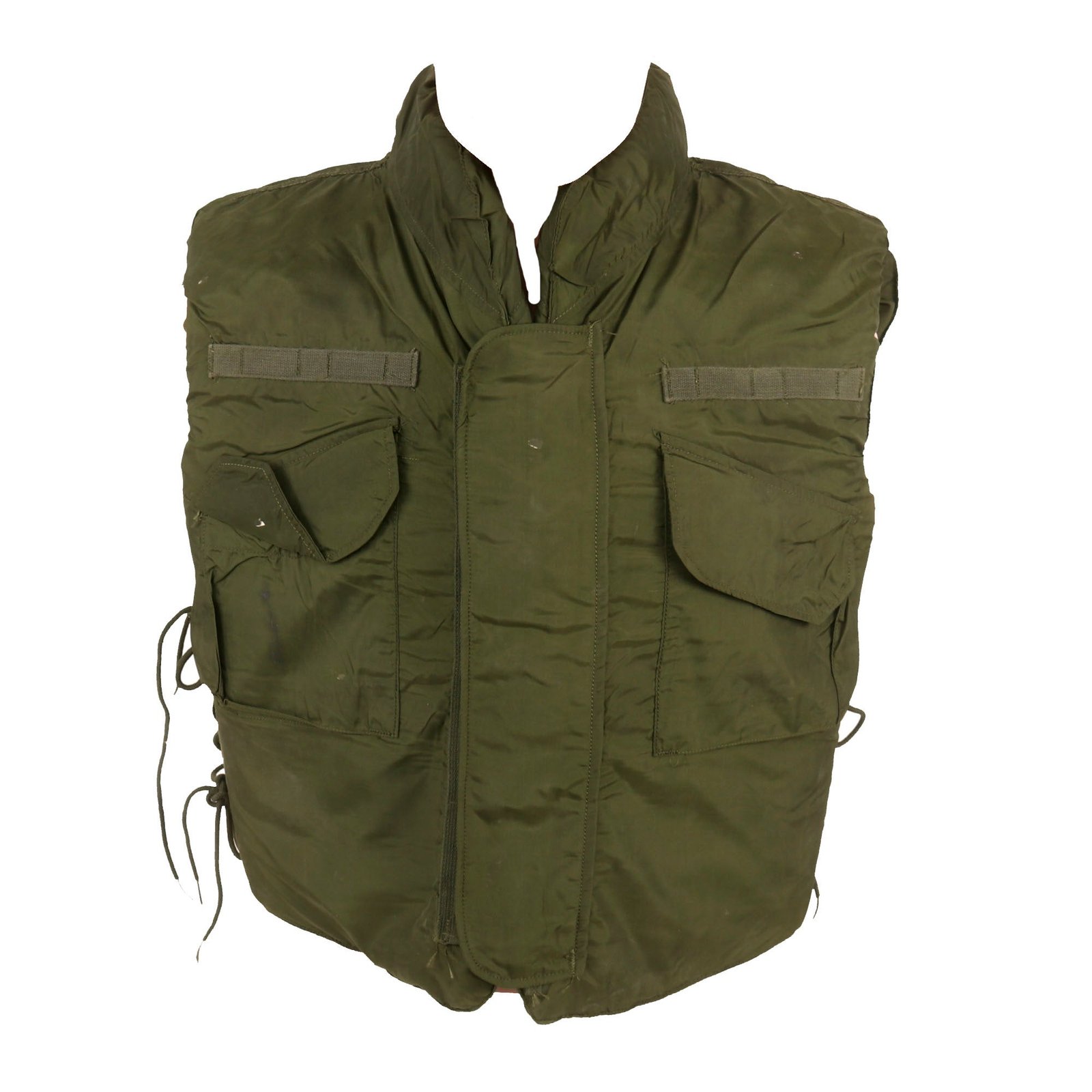 Buy Original U.S. Vietnam War Era Service Worn M69 Flak Vest Body Armor in Size Medium by Rachman Mfg. Co. - Dated 1968 | Original Firearms Antique For Sale