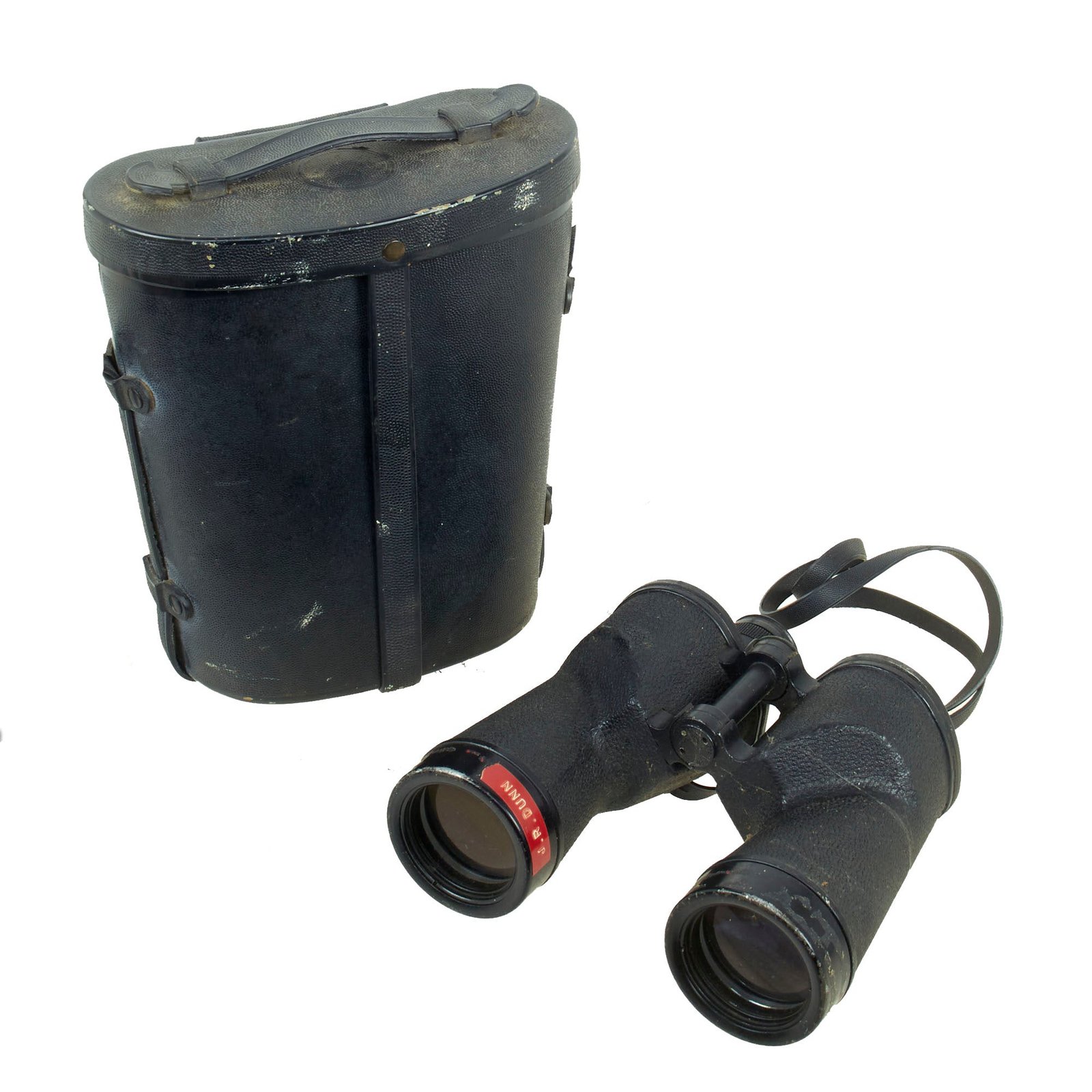 Buy Original U.S. WWII Navy Bu. Ships Mark 28 Mod.0 7x50 Binoculars by Bausch & Lomb with Case - Dated 1943 | Original Firearms Antique For Sale