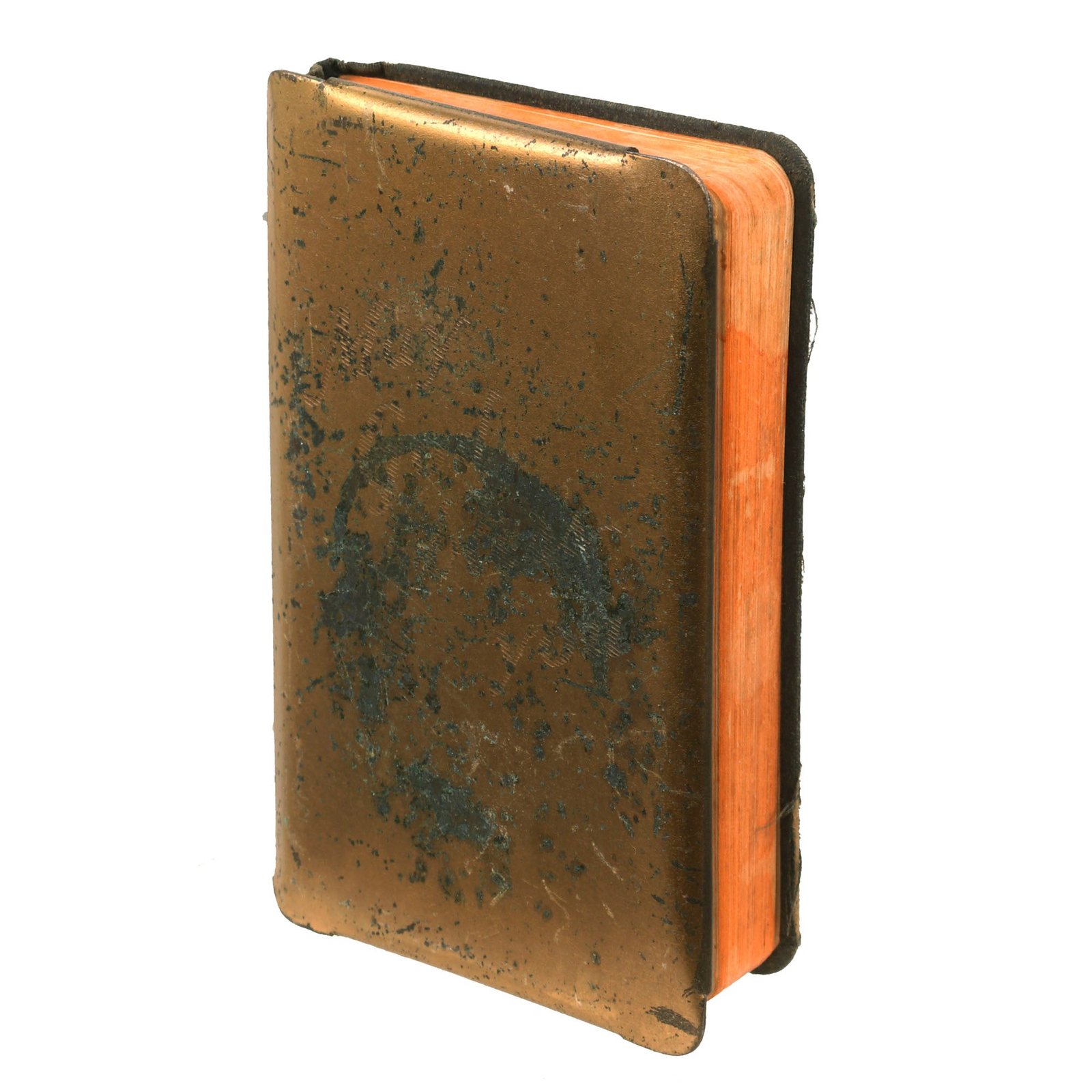 Buy Original U.S. WWII Era Named “May God Protect You” New Testament Heart-Shield Breast Pocket Bible | Original Firearms Antique For Sale