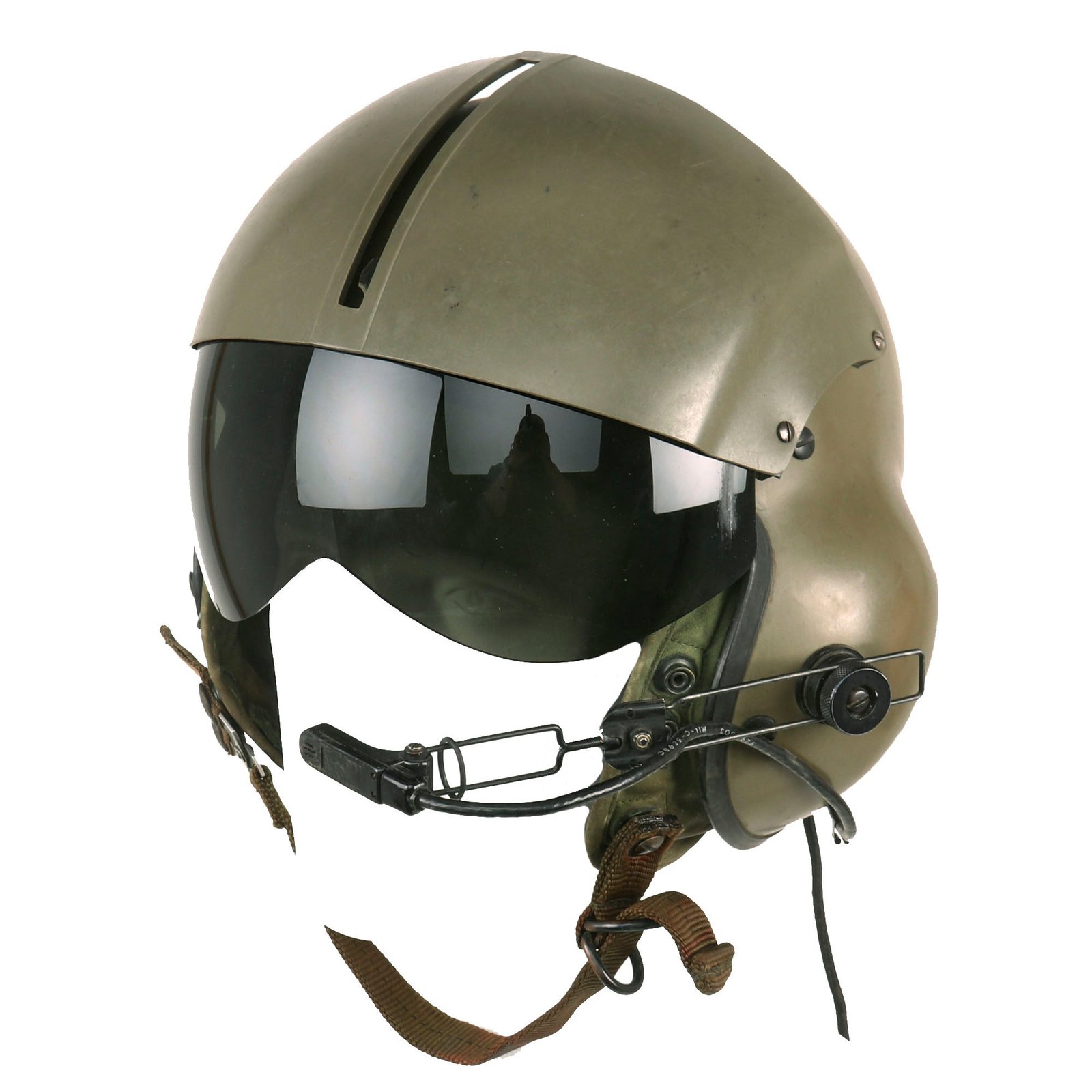 Buy Original U.S. Vietnam War Type Helicopter Pilot Gentex SPH-4 Helmet Dated 1978 - Size Regular | Original Firearms Antique For Sale