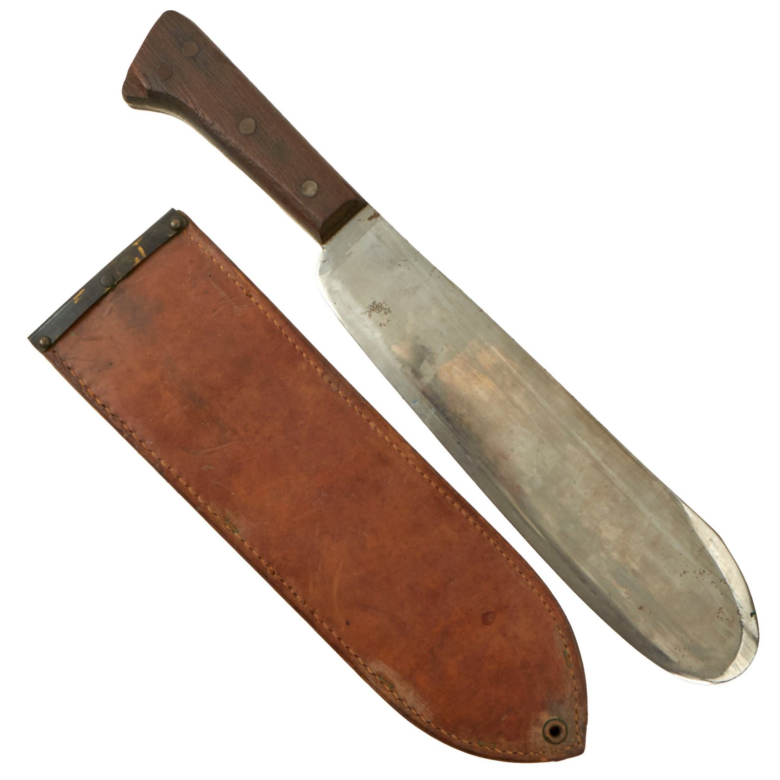 Buy Original U.S. WWII USMC Medical Corpsman Bolo Knife with BOYT 1945 Scabbard | Original Firearms Antique For Sale