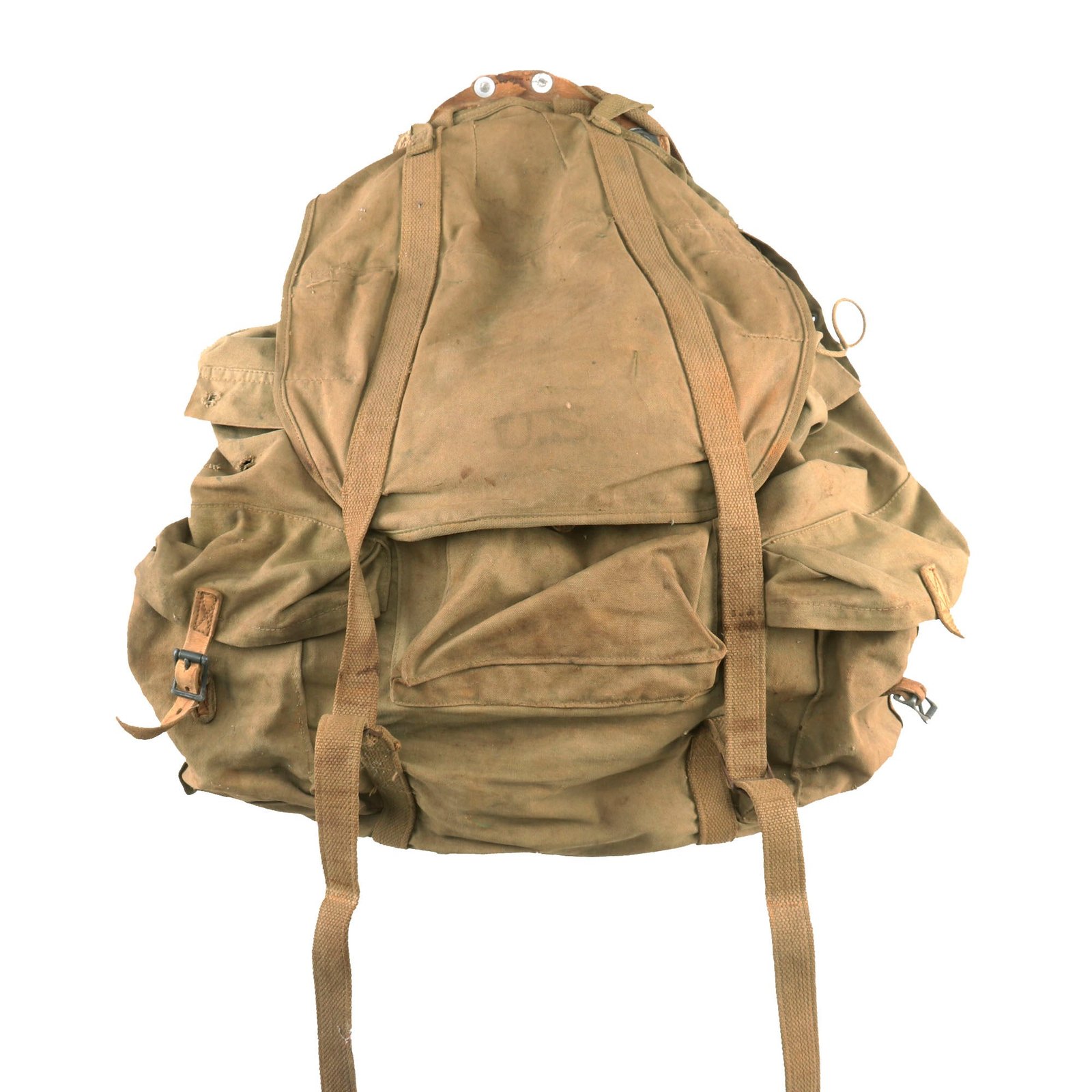 Buy Original U.S. WWII Army M1942 Mountain Backpack - Rucksack with Frame by Lyon & Coulson - Dated 1942 | Original Firearms Antique For Sale