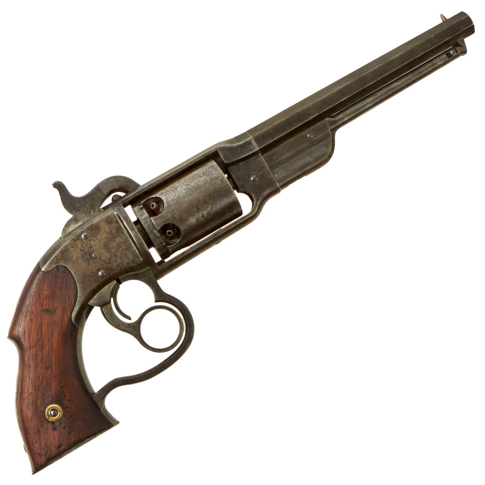 Buy Original Early U.S. Civil War Savage 1861 Navy Model .36 Caliber Percussion Revolver - Serial 1108 | Original Firearms Antique For Sale