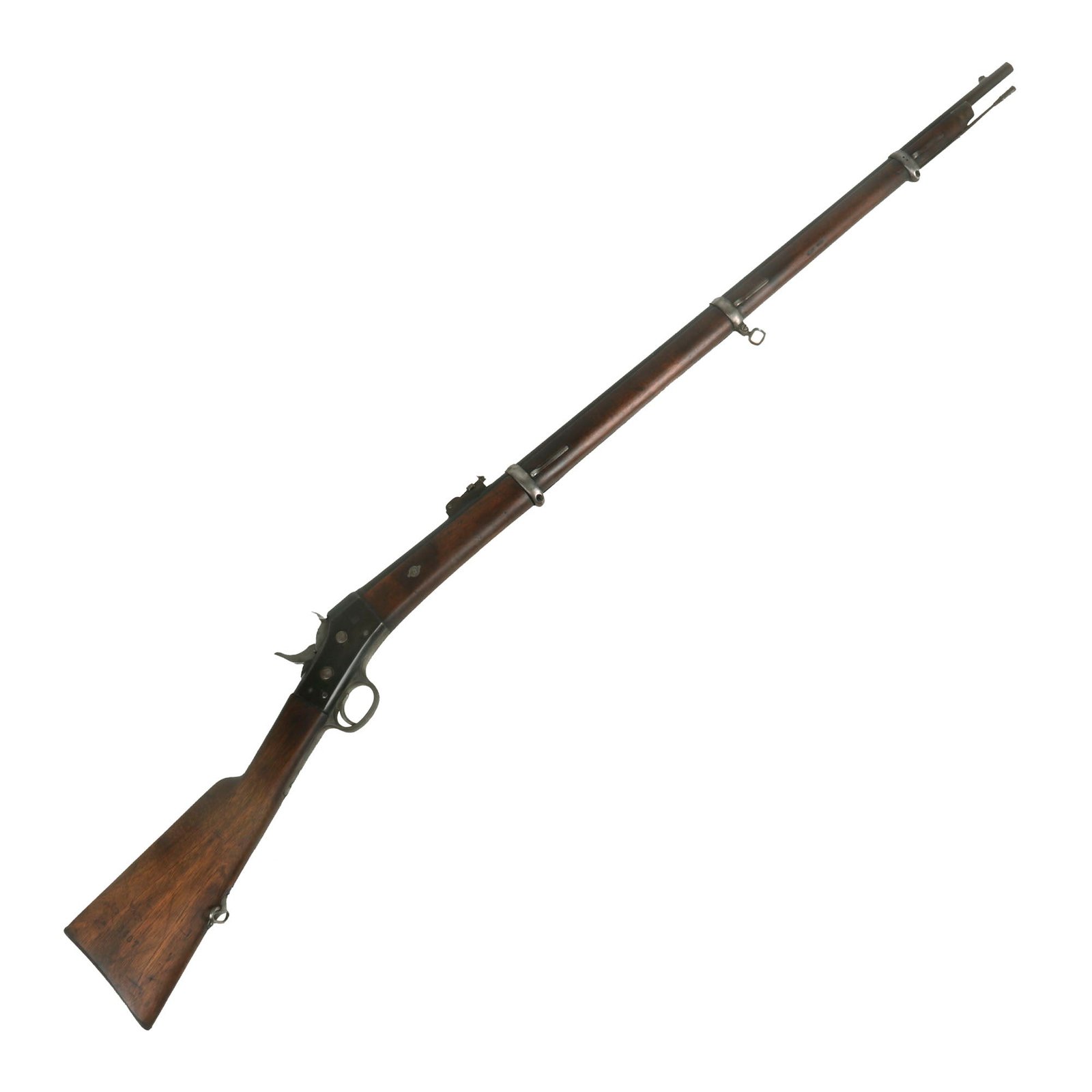 Buy Original Spanish Oviedo M1871 Remington Rolling Block Rifle in .43 Spanish Reformado - Dated 1875 | Original Firearms Antique For Sale