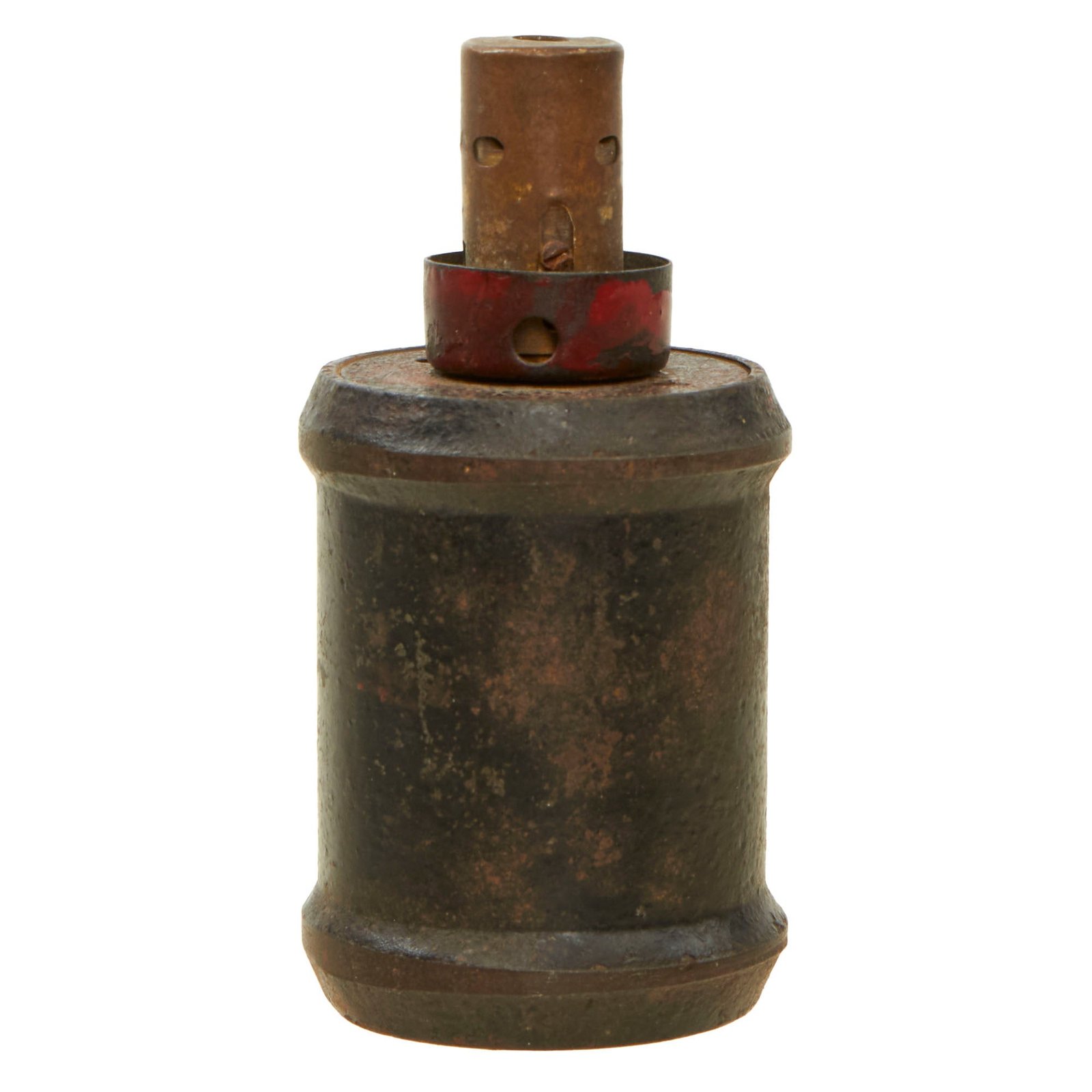 Buy Original Japanese WWII Inert Type 99 Kiska Hand Grenade with Fuse - Dated 1942 | Original Firearms Antique For Sale