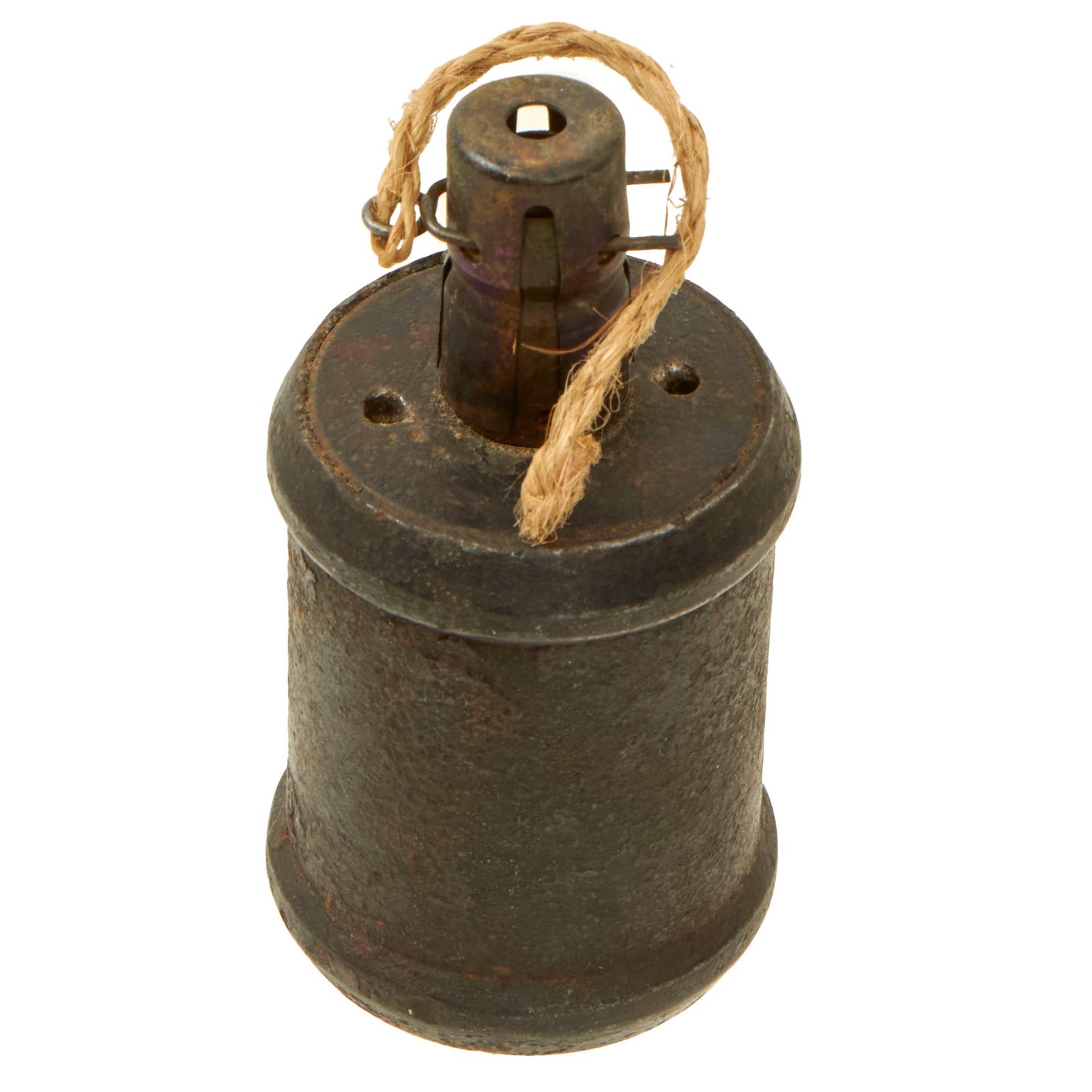 Buy Original Japanese WWII Type 99 "Kiska" Hand Grenade with Fuse Dated 1940 - Inert | Original Firearms Antique For Sale