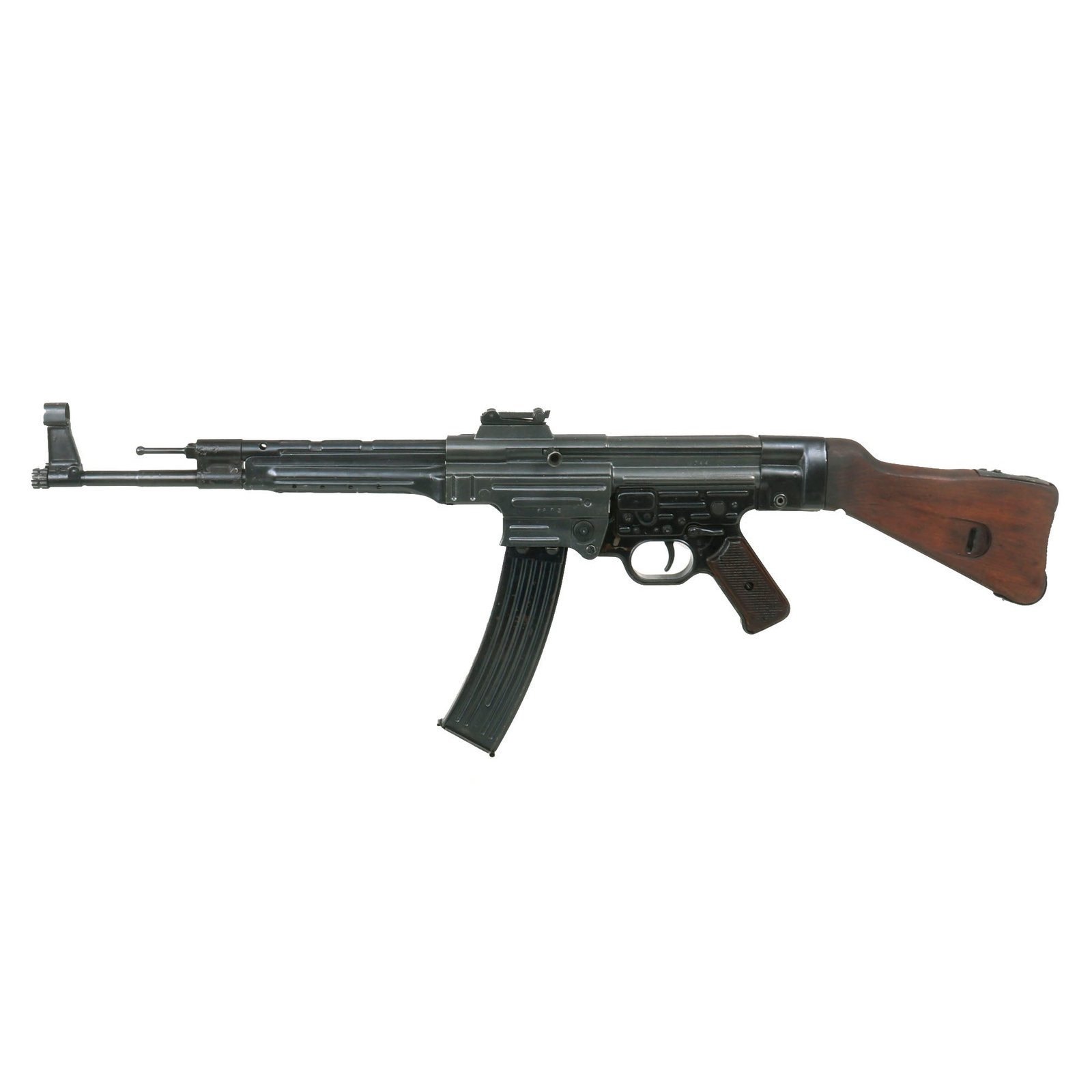 Buy Original German WWII MP44 STG 44 Sturmgewehr Display Machine Gun with Live Barrel and GDR Magazine | Original Firearms Antique For Sale