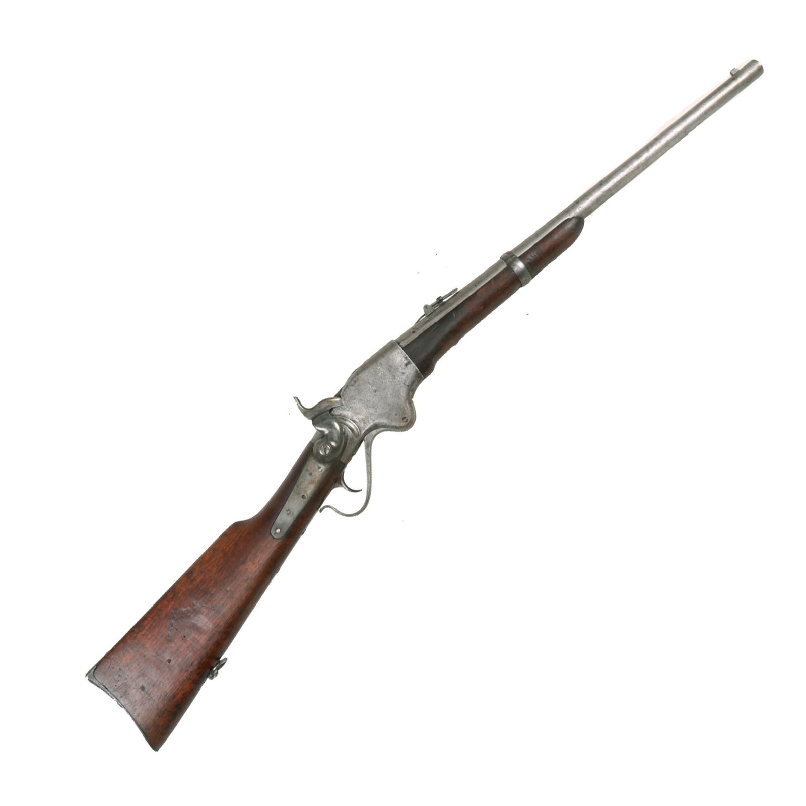 Buy Original U.S. Civil War Model 1860 Spencer Repeating Saddle Ring Carbine Serial Number 13824 - circa 1863 | Original Firearms Antique For Sale
