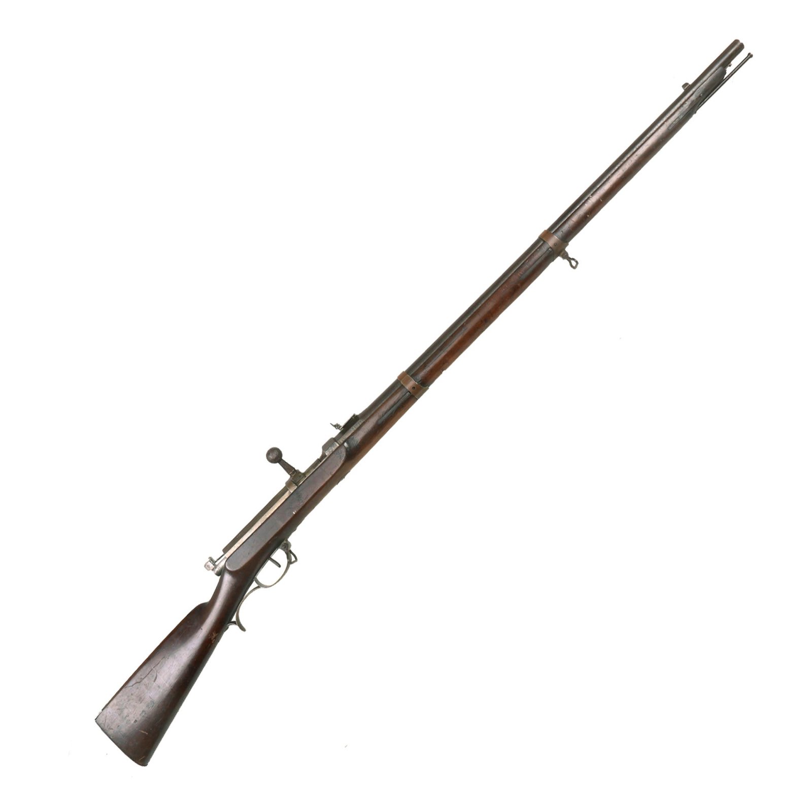 Buy Original Rare German Dreyse Zündnadelgewehr M/41 Needle Fire Rifle Serial 1320 - Dated 1858 | Original Firearms Antique For Sale