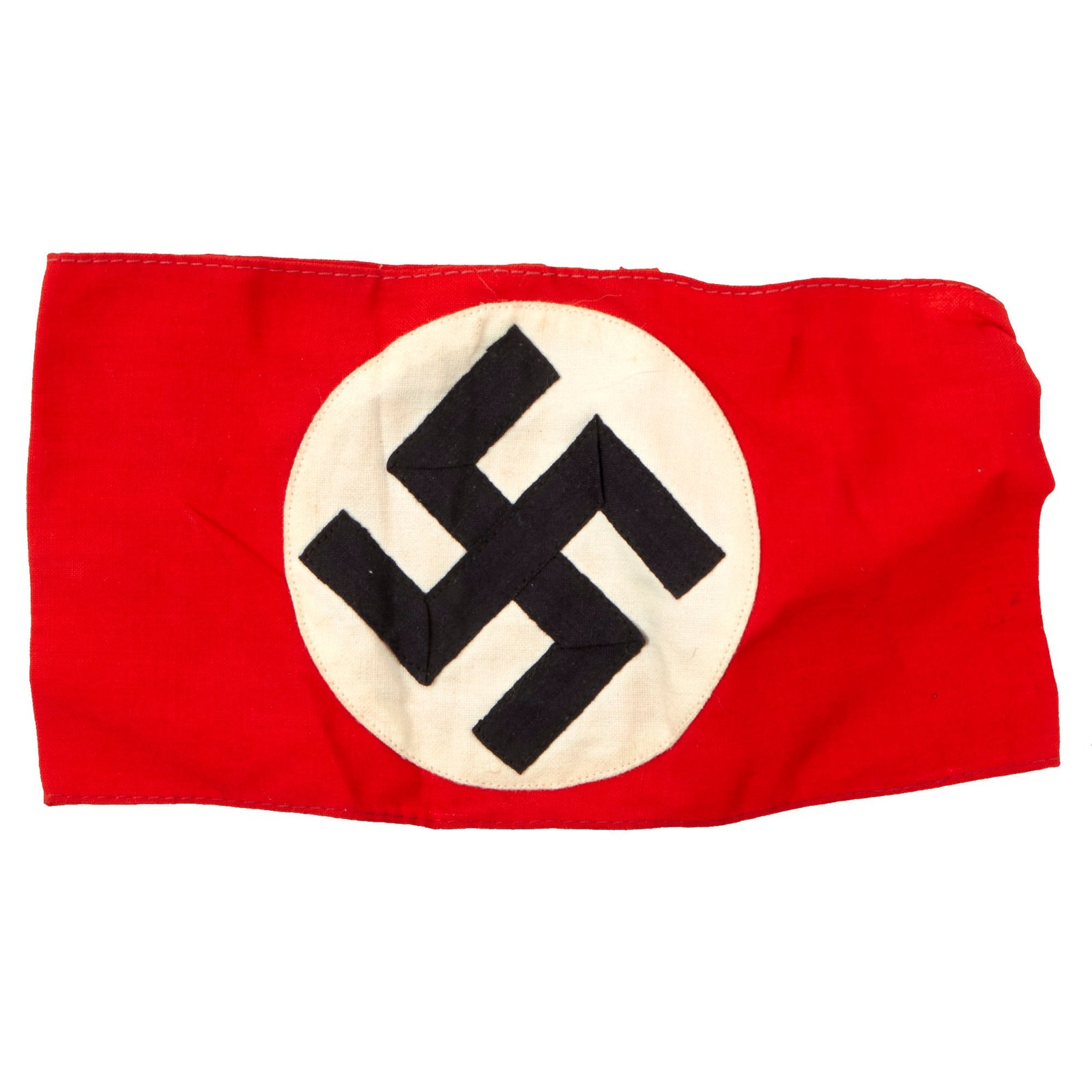 Buy Original German WWII NSDAP Party Multi-Piece Cotton Armband with RZM Tag | Original Firearms Antique For Sale