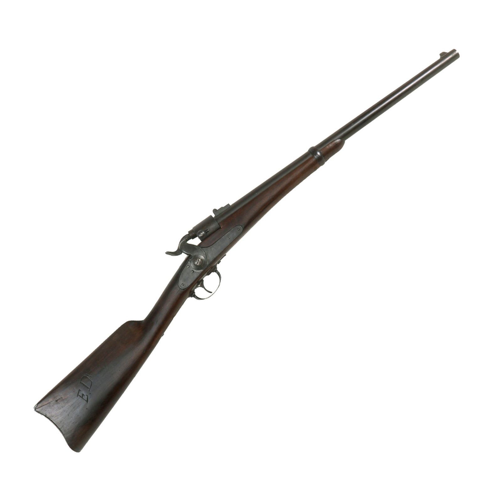 Buy Original U.S. Civil War Joslyn Firearms Co. M1864 Saddle Ring Carbine Serial 15762 - dated 1864 | Original Firearms Antique For Sale