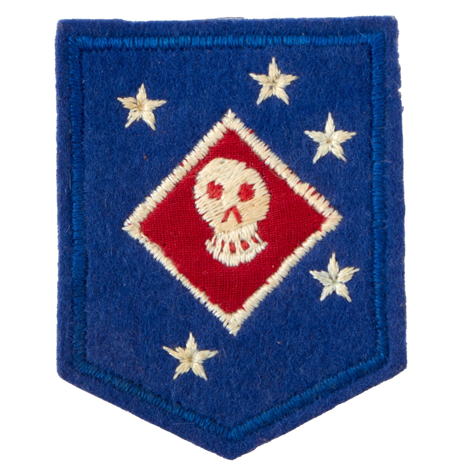 Buy Original U.S. WWII Embroidered USMC Raider Patch by Jacob Rhoner of Sydney, Australia | Original Firearms Antique For Sale
