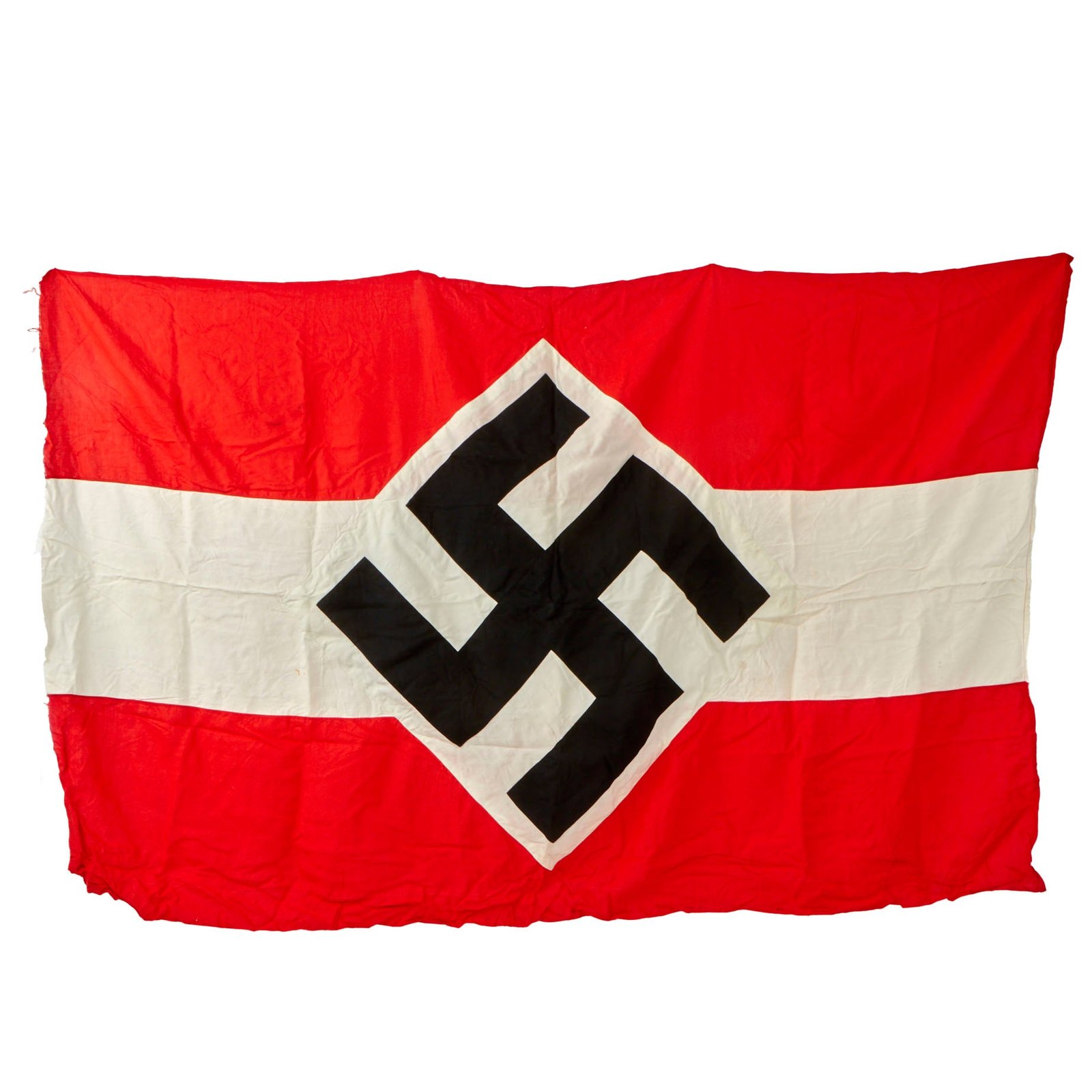 Buy Original German WWII Unissued HJ National Youth Organization Parade Standard Flag - 46" x 72" | Original Firearms Antique For Sale