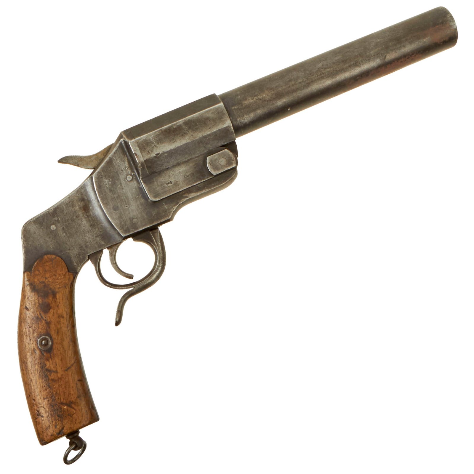 Buy Original German WWI Model 1894 Hebel Leuchtpistole Model 1894 Flare Signal Pistol by Fritz Lagenhahn - Serial 17988 | Original Firearms Antique For Sale